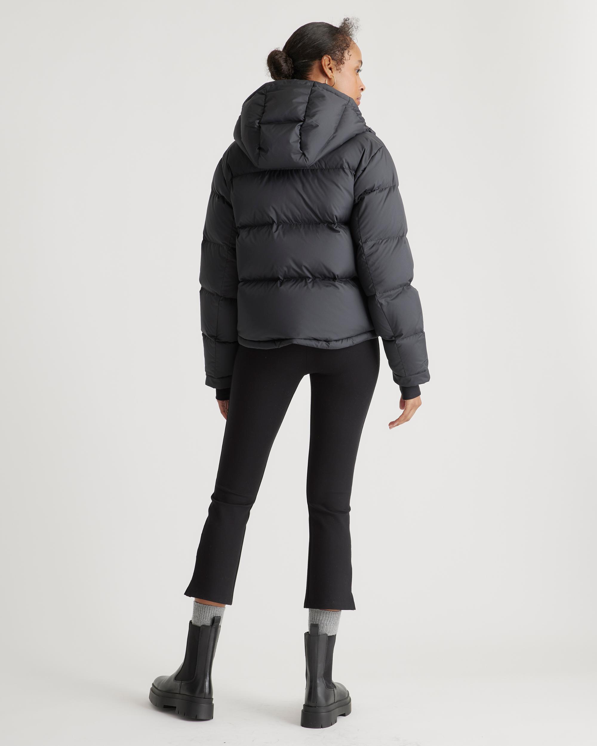 Quince | Women's Responsible Down Cropped Puffer Jacket Size XS, Recycled Polyester Product Image