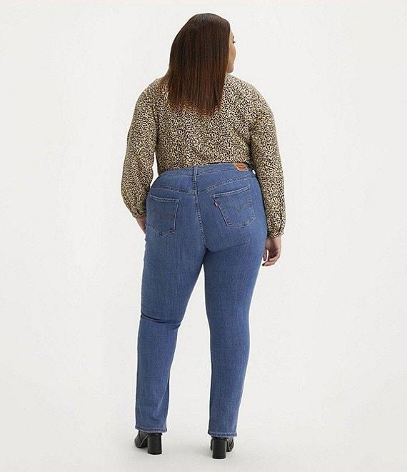 Levi's Plus Size Shaping Tummy Slimming Straight Leg Jeans Product Image