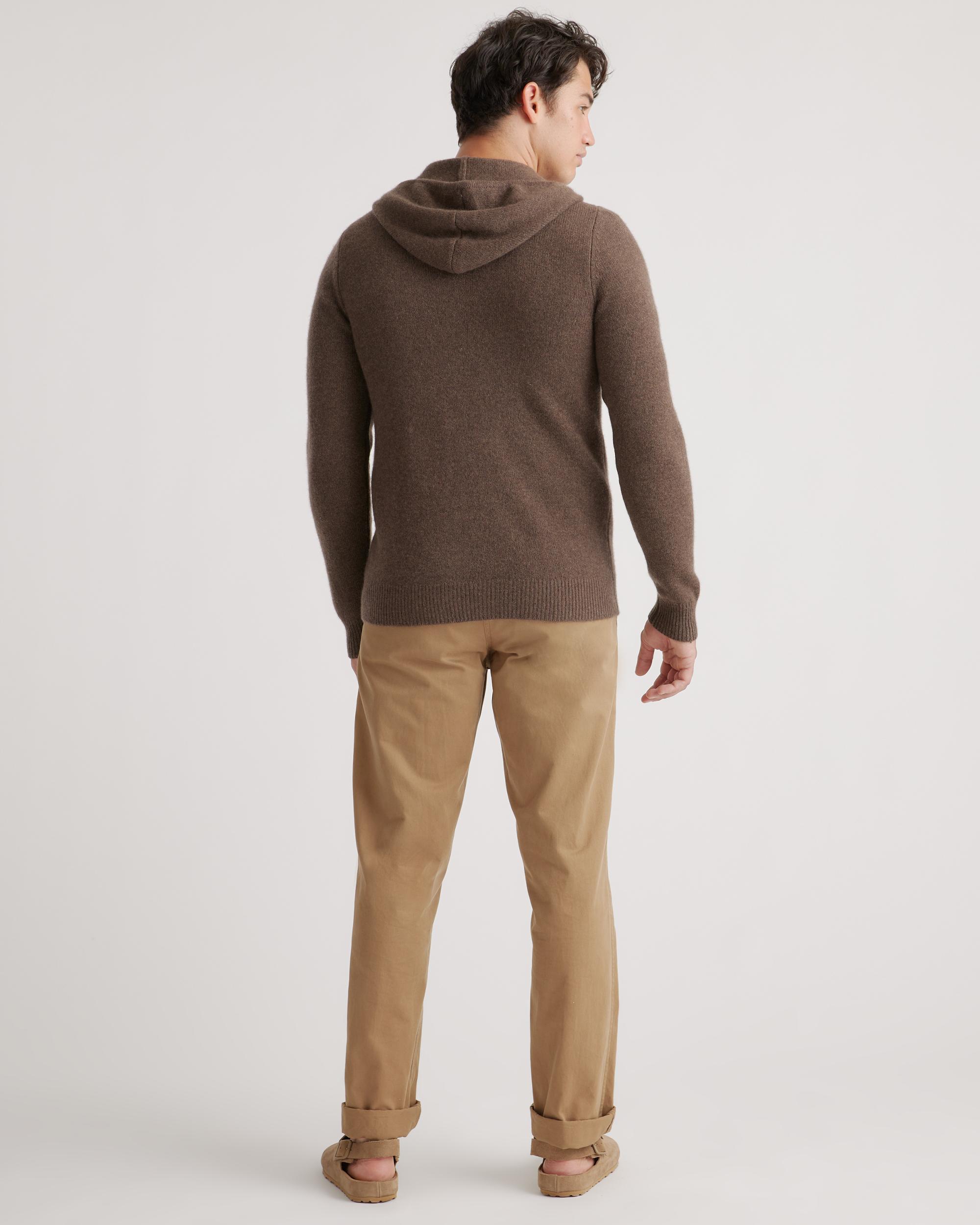 Quince | Men's Mongolian Cashmere Full-Zip Hoodie Product Image