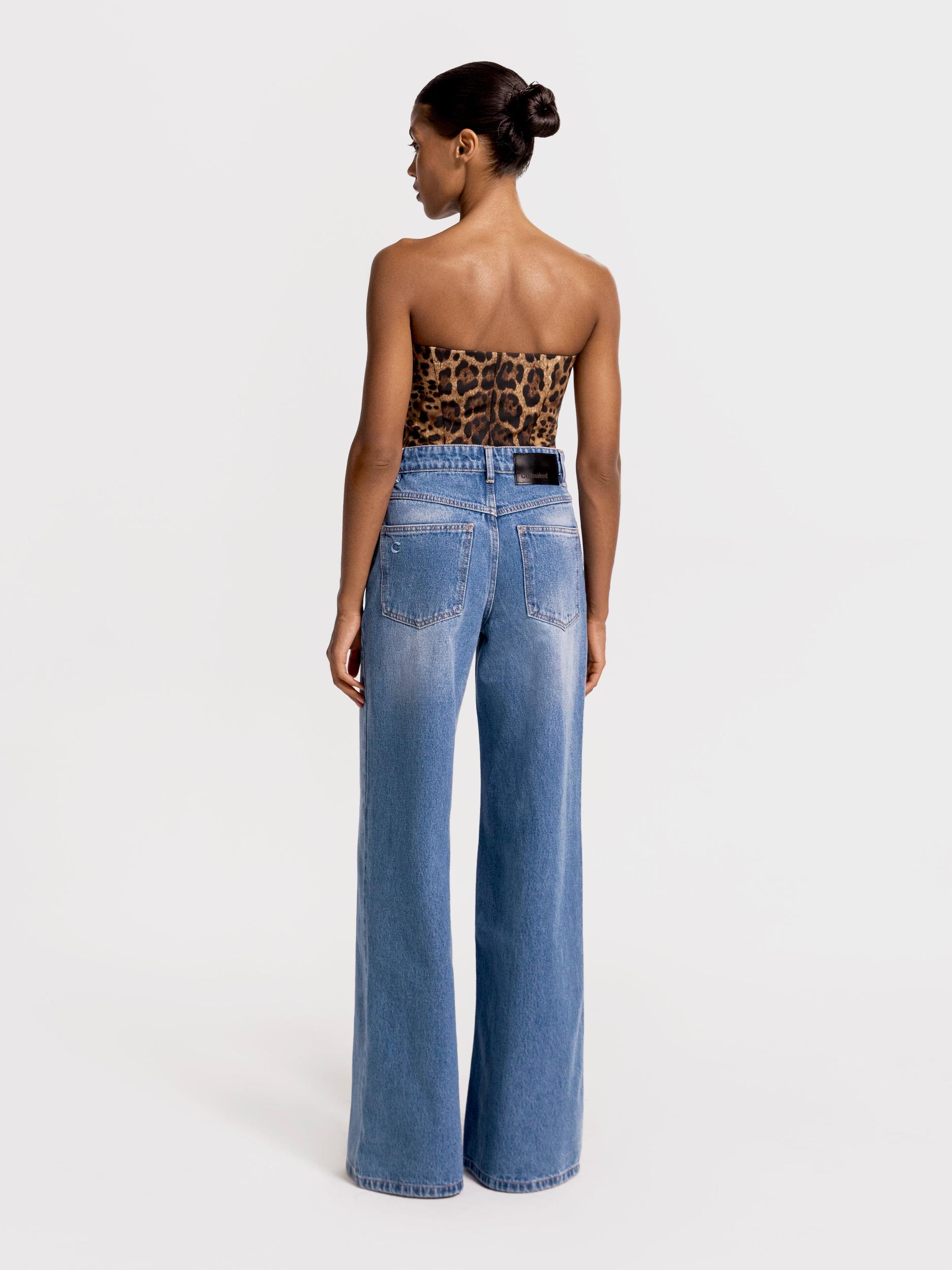 Bundle: Etta bandeau in Leopard + Vixen shorts in Leopard Product Image