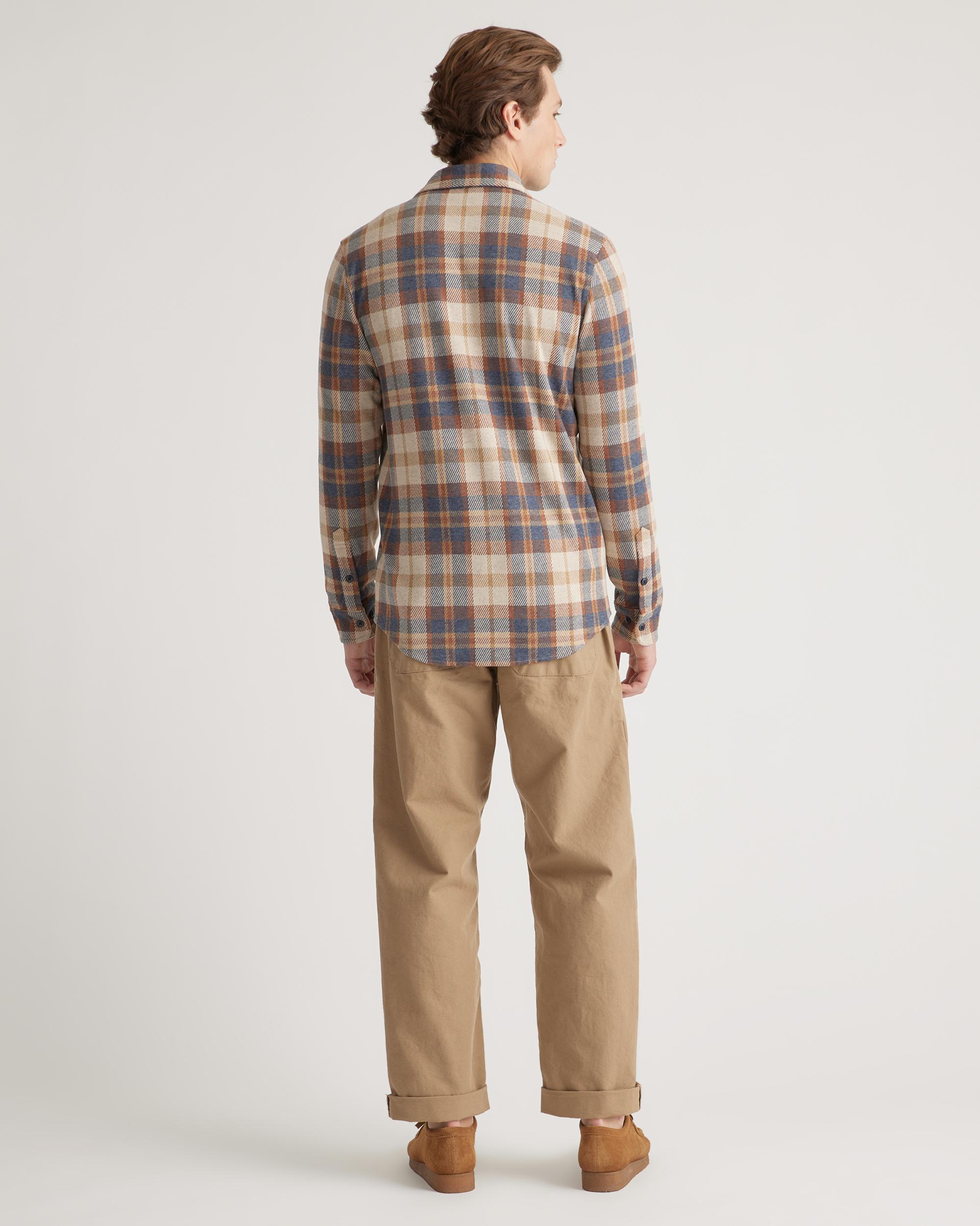 Quince | Men's Stretch Sweater Fleece Shirt Recycled Polyester Product Image