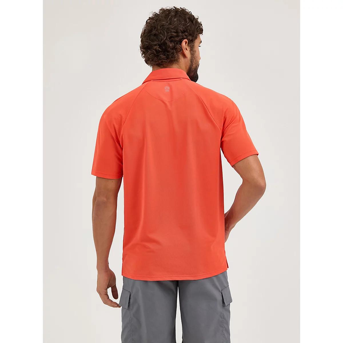 Wrangler ATG™ Men's Chesapeake Polo Shirt in Jet Product Image