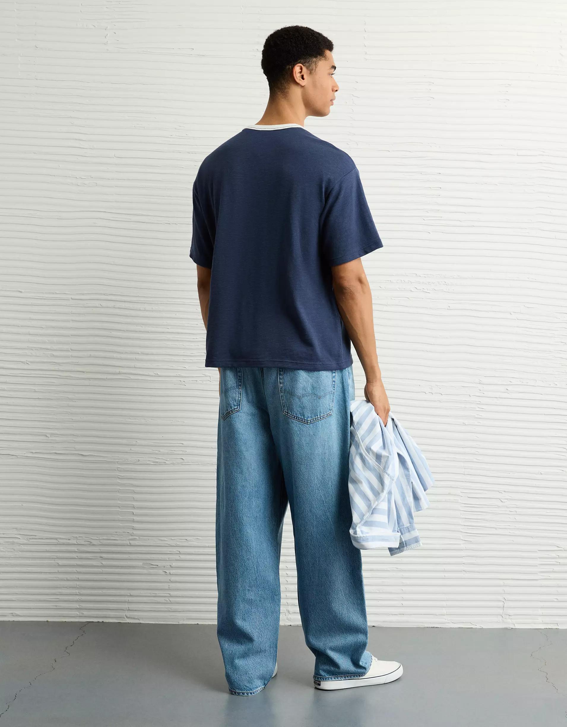 AE Boxy Ringer T-Shirt Product Image