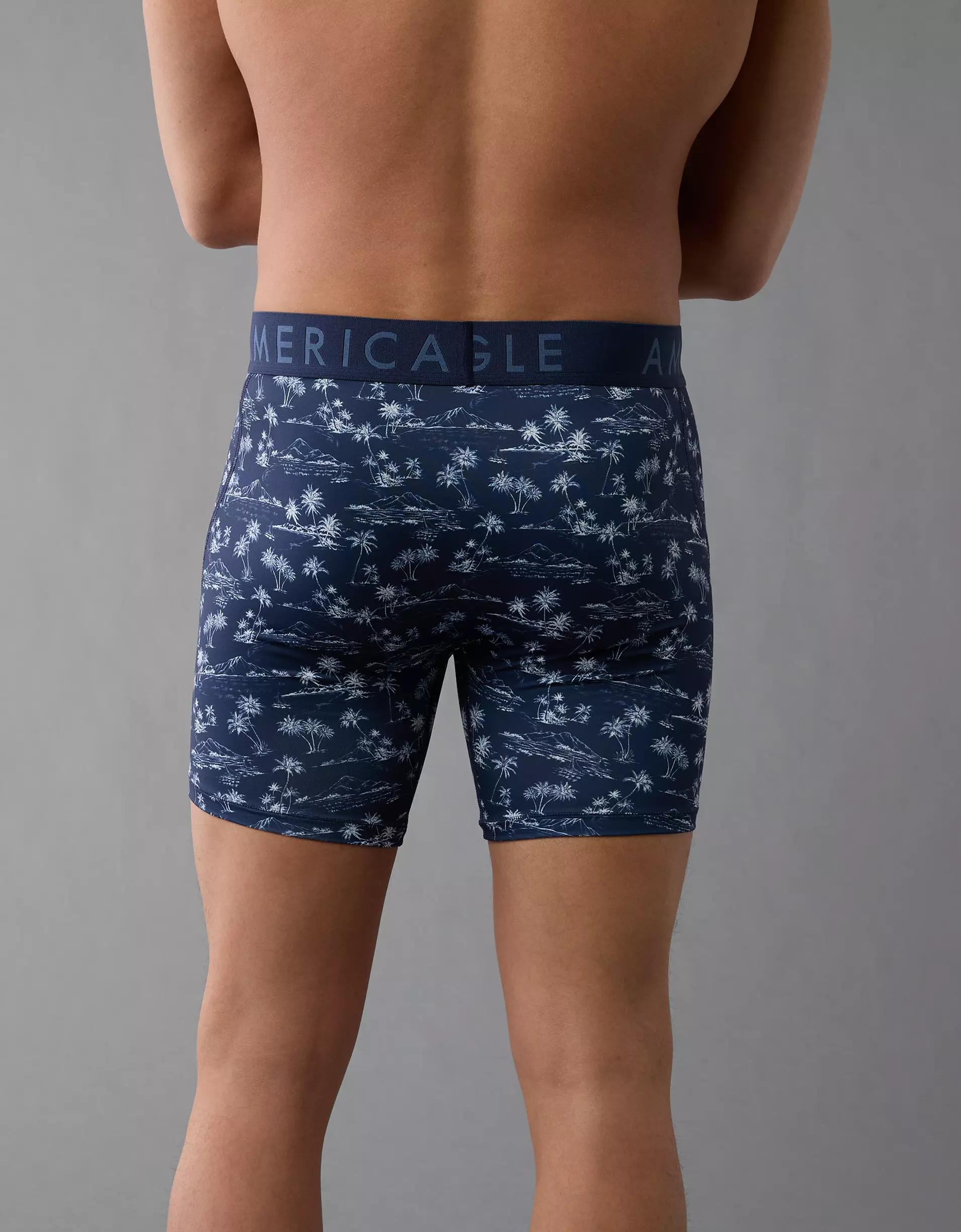 AEO Men's Tropical Island 6" Flex Boxer Brief Product Image