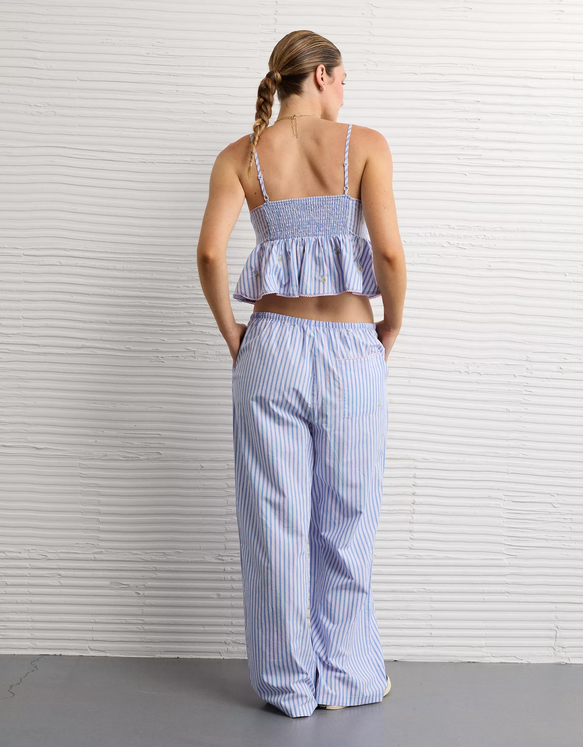 AE x The Summer I Turned Pretty Peplum PJ Set Women's Product Image