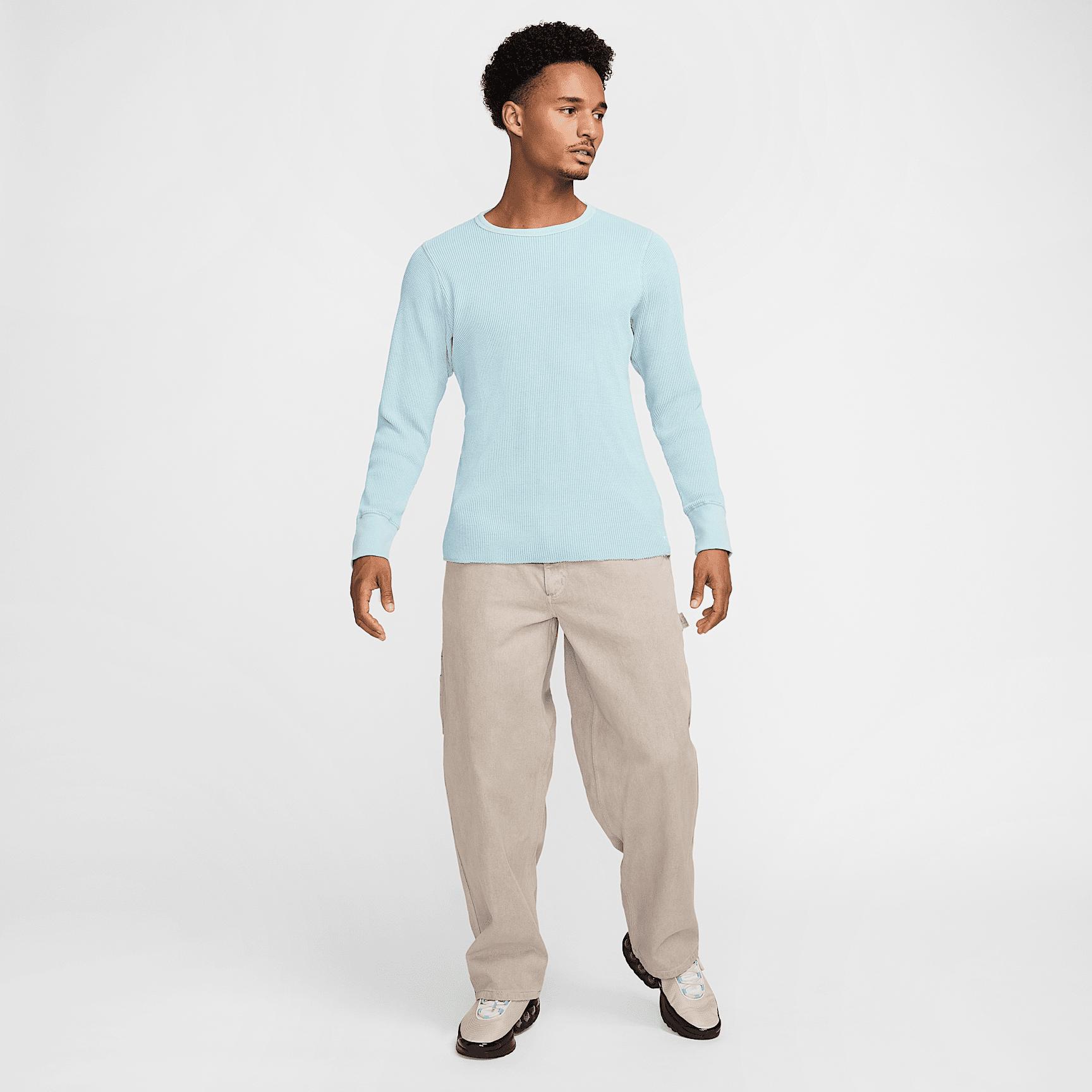 Nike Life Men's Heavyweight Waffle Long-Sleeve Top Product Image