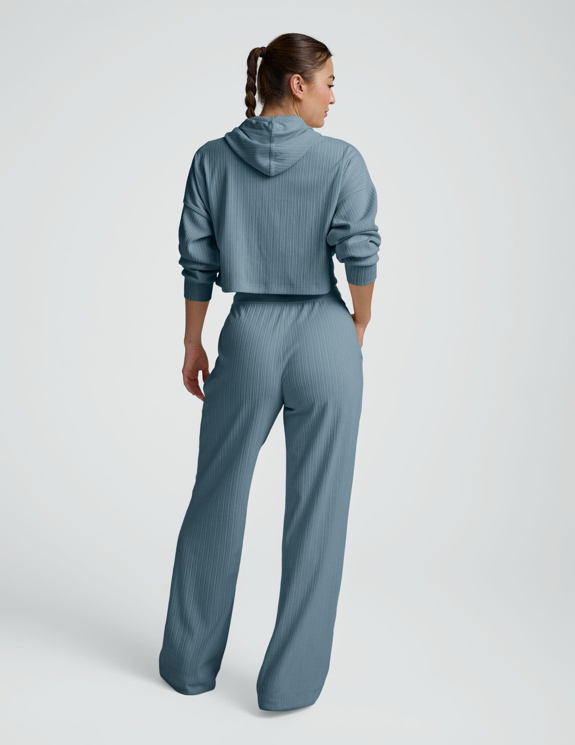 Breathe Easy Ribbed Wide Leg Pant Product Image