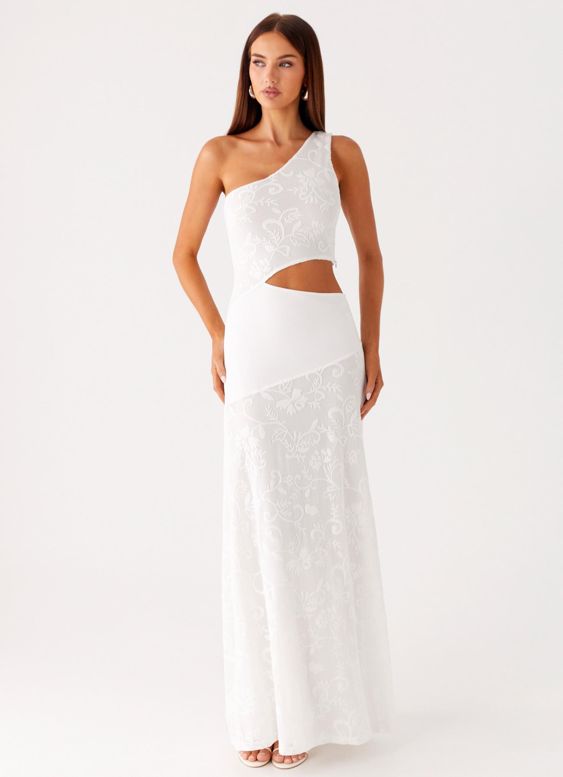 More Than Maybe Maxi Dress - White Product Image