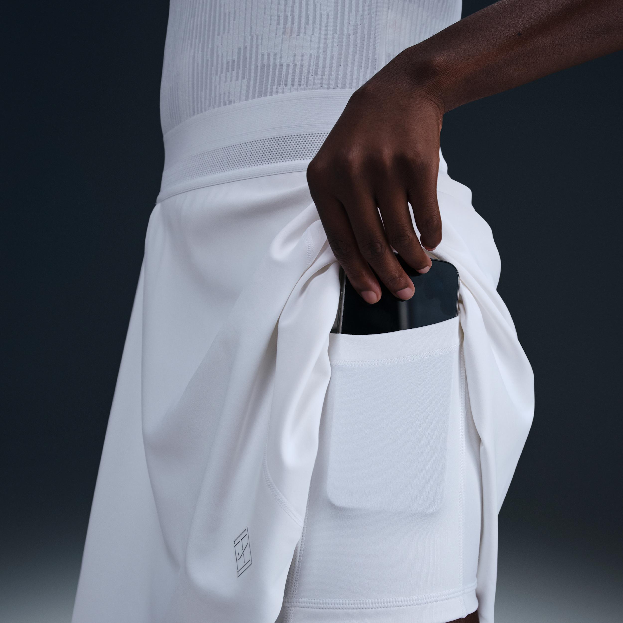 Nike Womens Court Ace Advantage Dri-FIT Tennis Skirt | FZ6726-100 Product Image