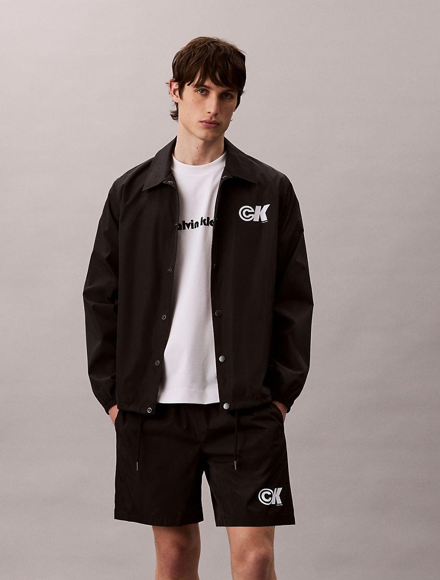 Monogram Graphic Pull-On Shorts Product Image