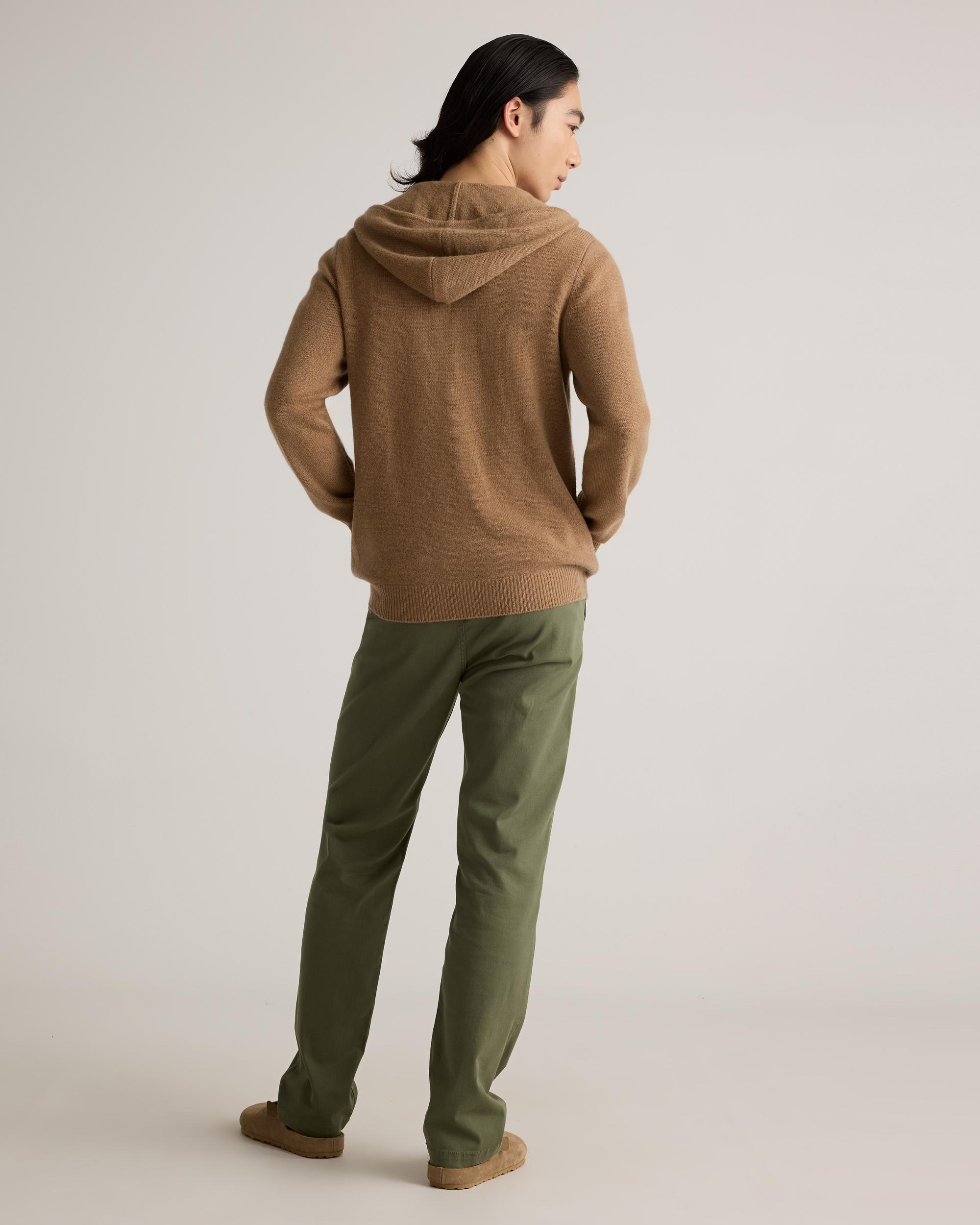 Quince | Men's Mongolian Cashmere Full-Zip Hoodie Product Image