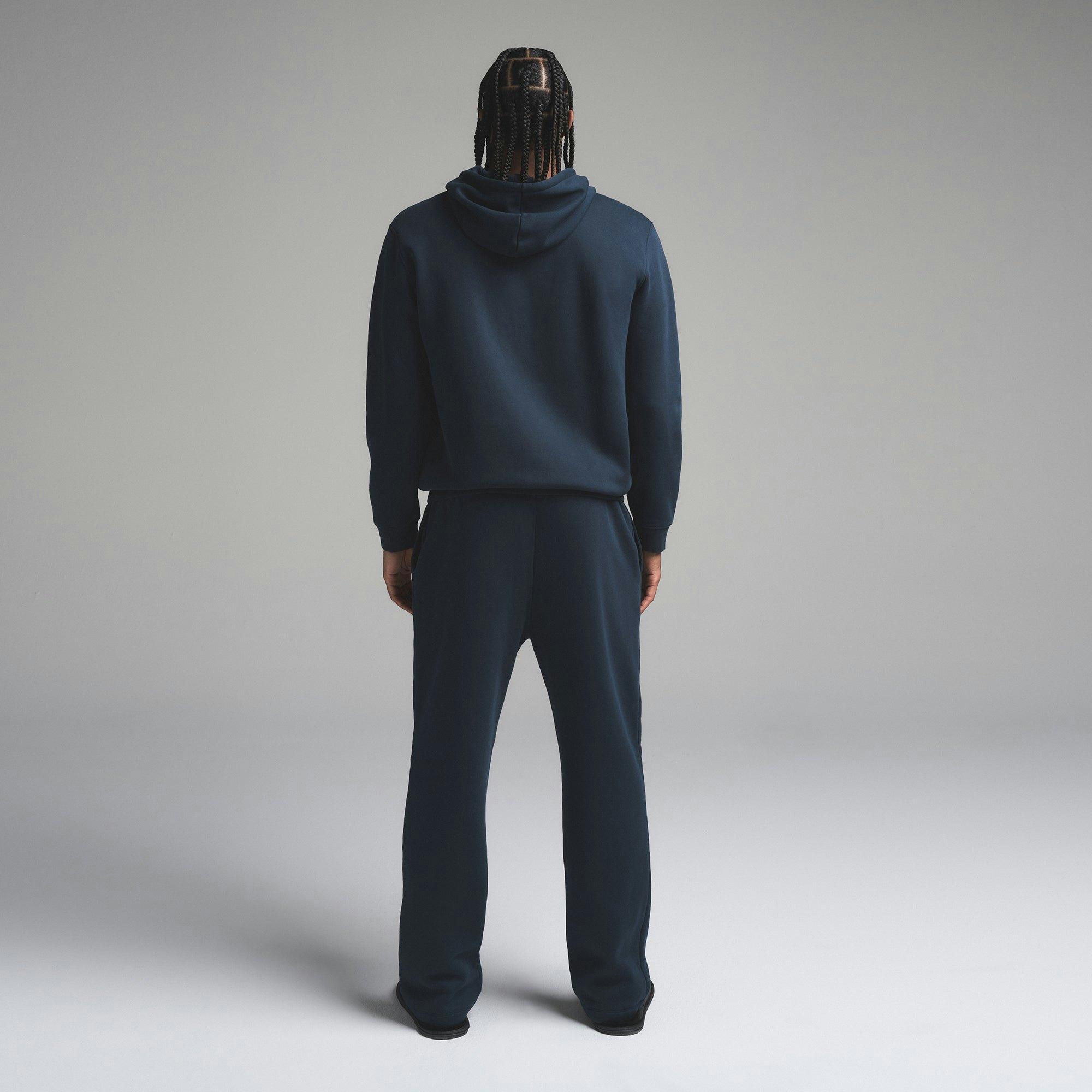 FLEECE LOUNGE MENS CLASSIC HOODIE | NAVY Product Image