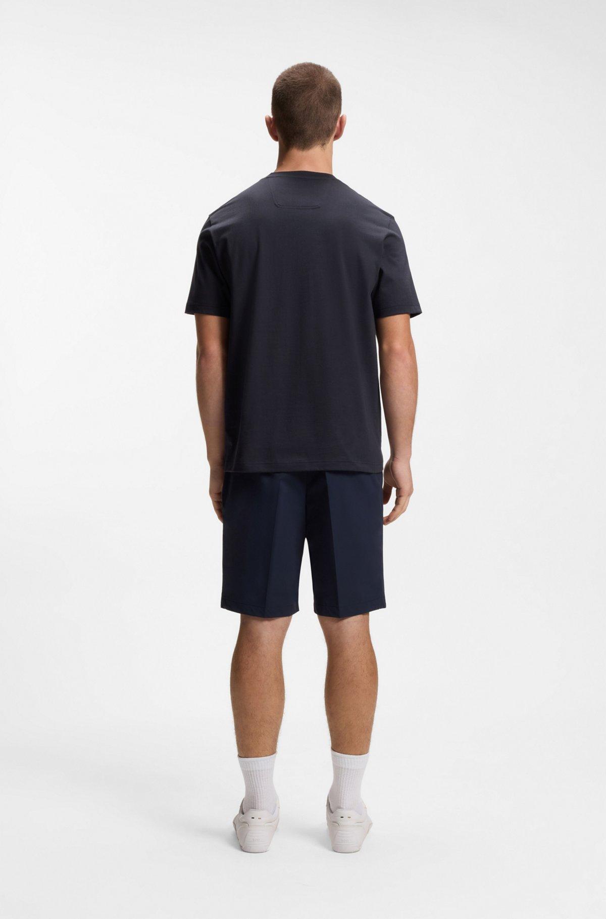 Cotton-jersey T-shirt with golf-inspired logo Product Image