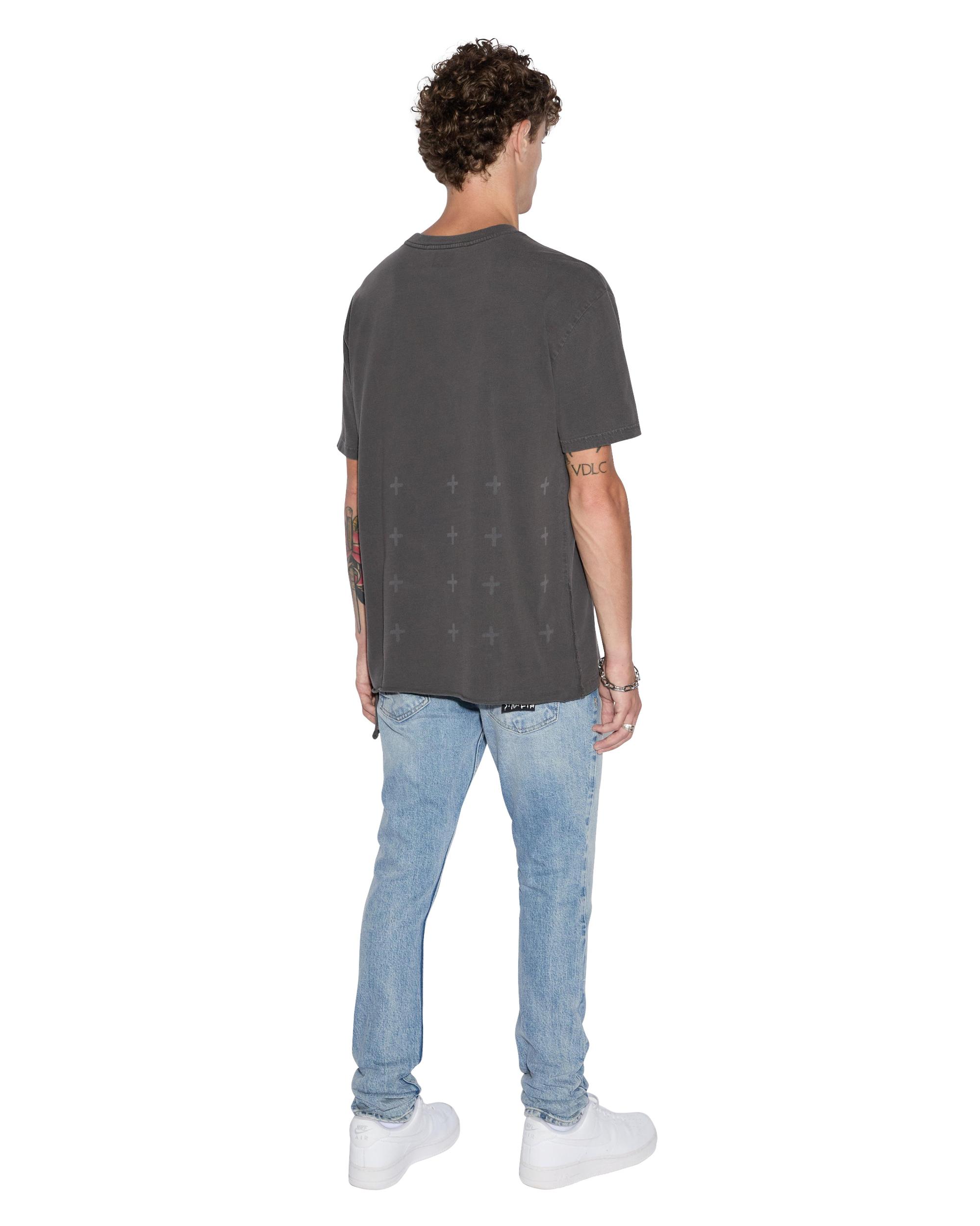 APEX BIGGIE SS TEE FADED BLACK Male Product Image