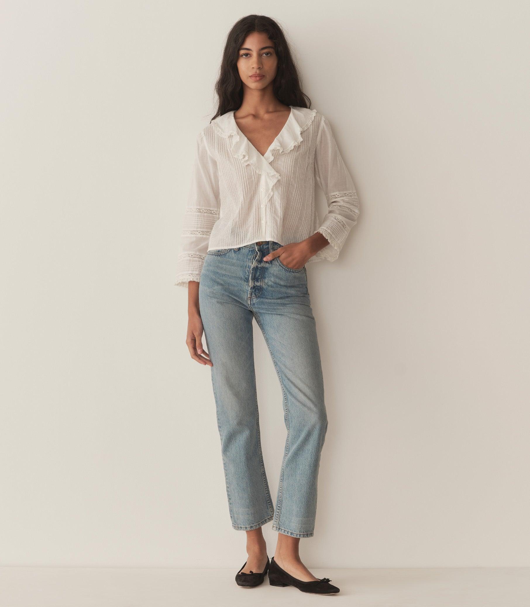 HUGUETTE TOP -- SALT Product Image