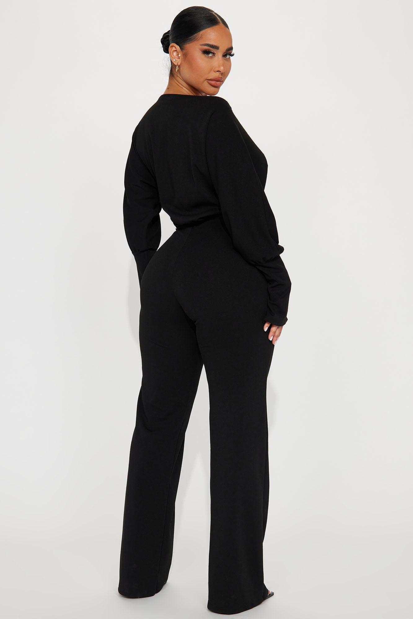 Break Free Jumpsuit - Black Product Image