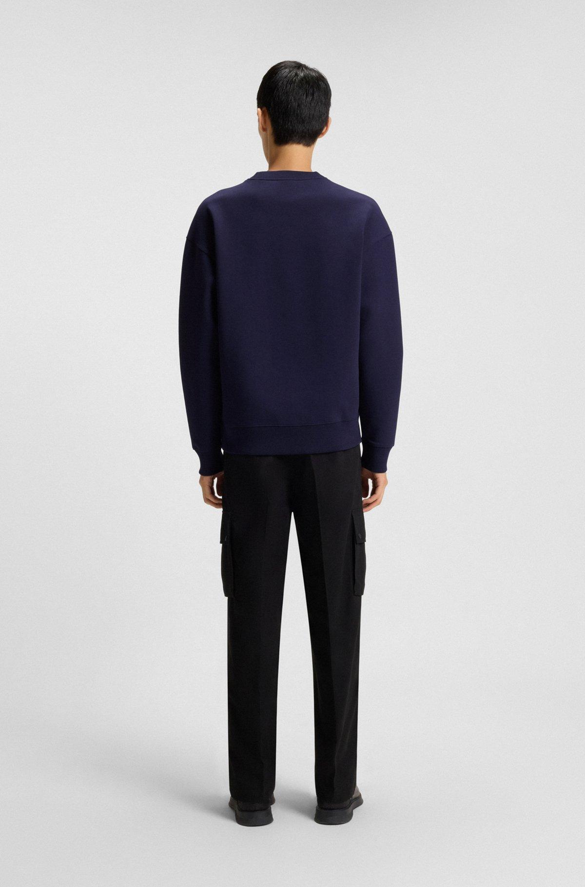 Sweatshirt with stacked-logo badge Product Image