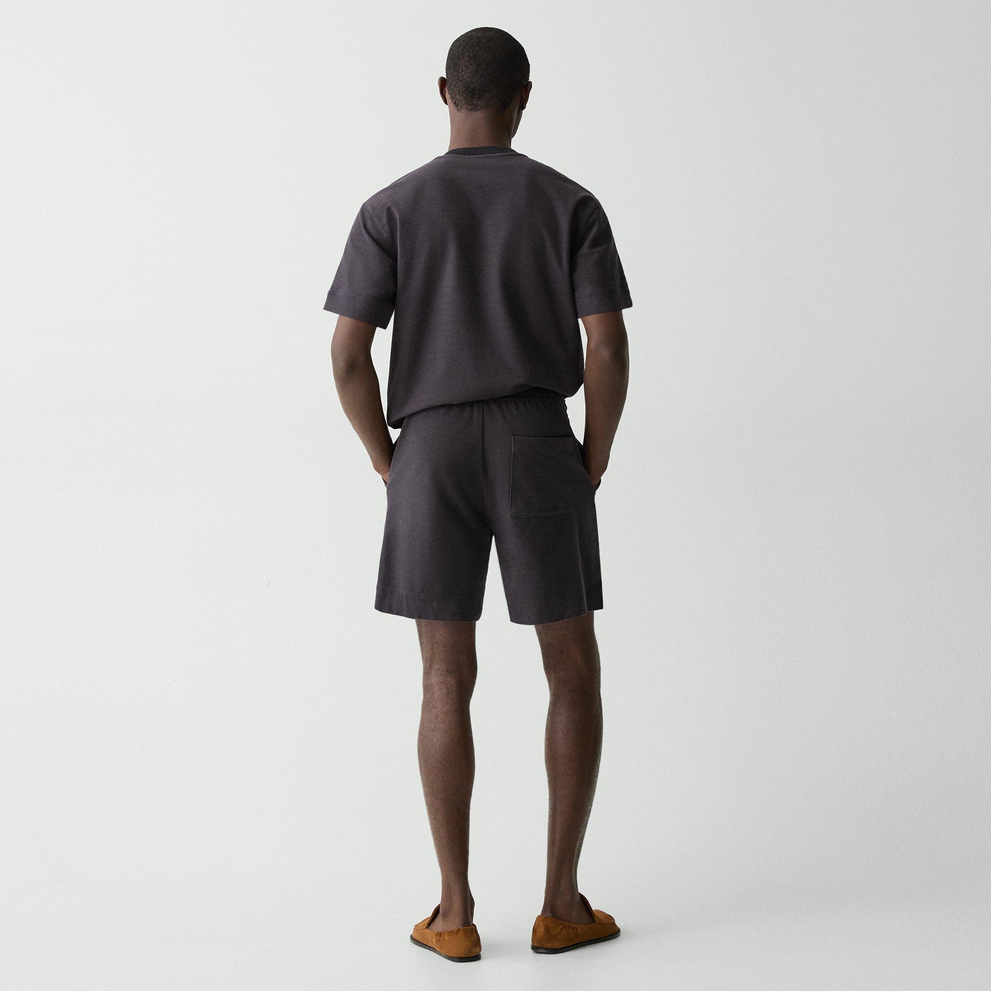 Terry Cotton Drawstring Short | Theory Product Image