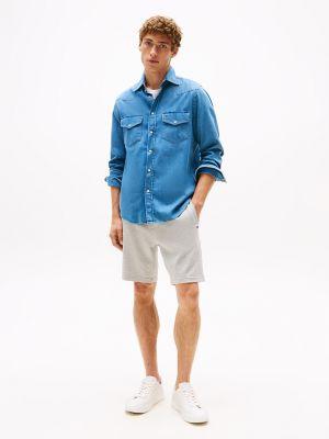 Lightweight Denim Western Shirt Product Image