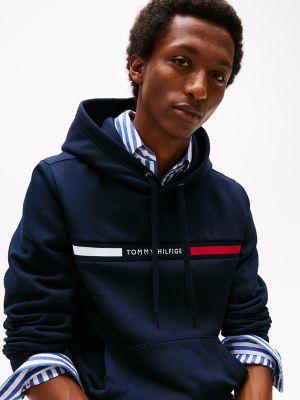 Tommy Flag Stripe Hoodie Product Image