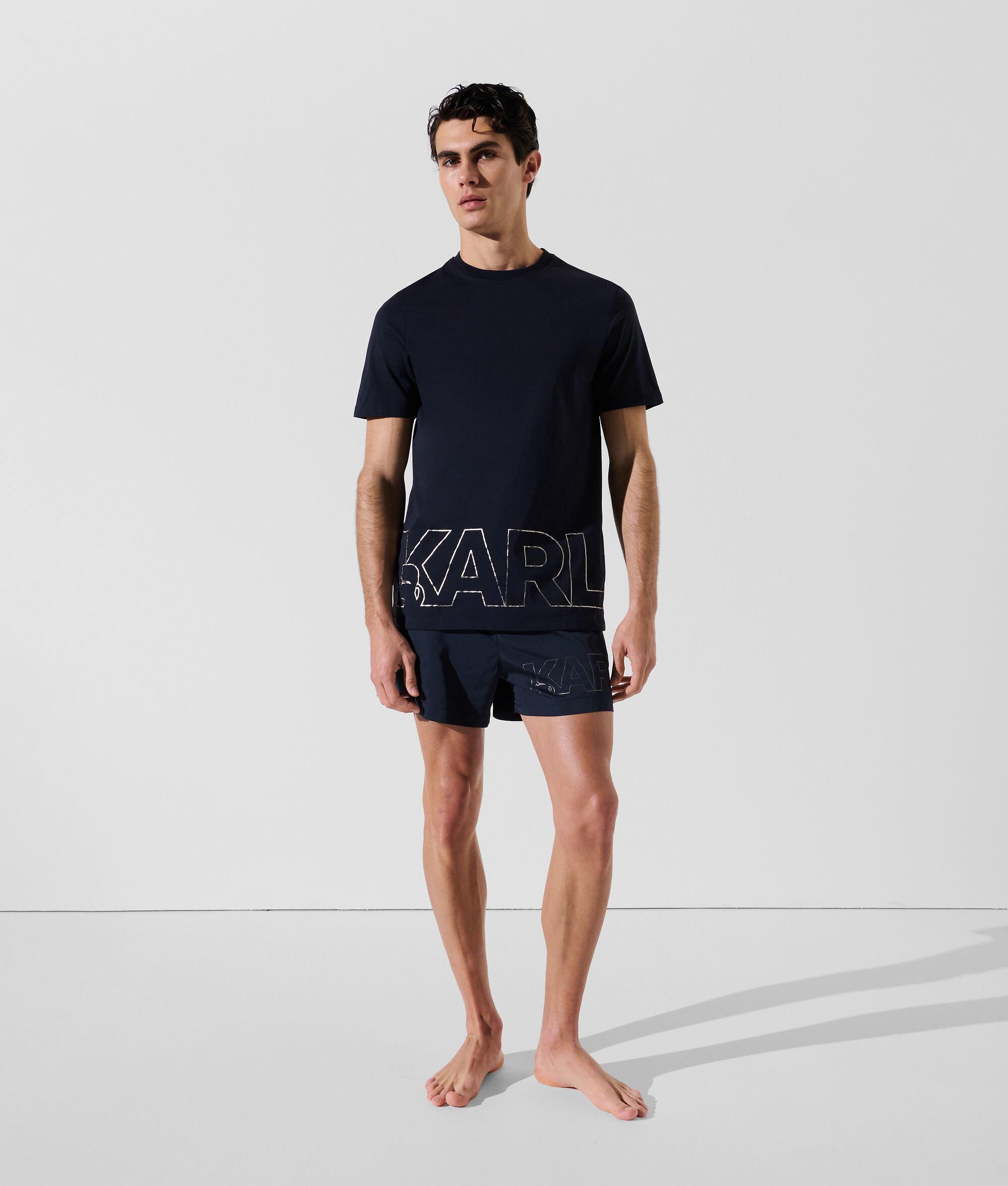 METALLIC LOGO BEACH T-SHIRT Product Image