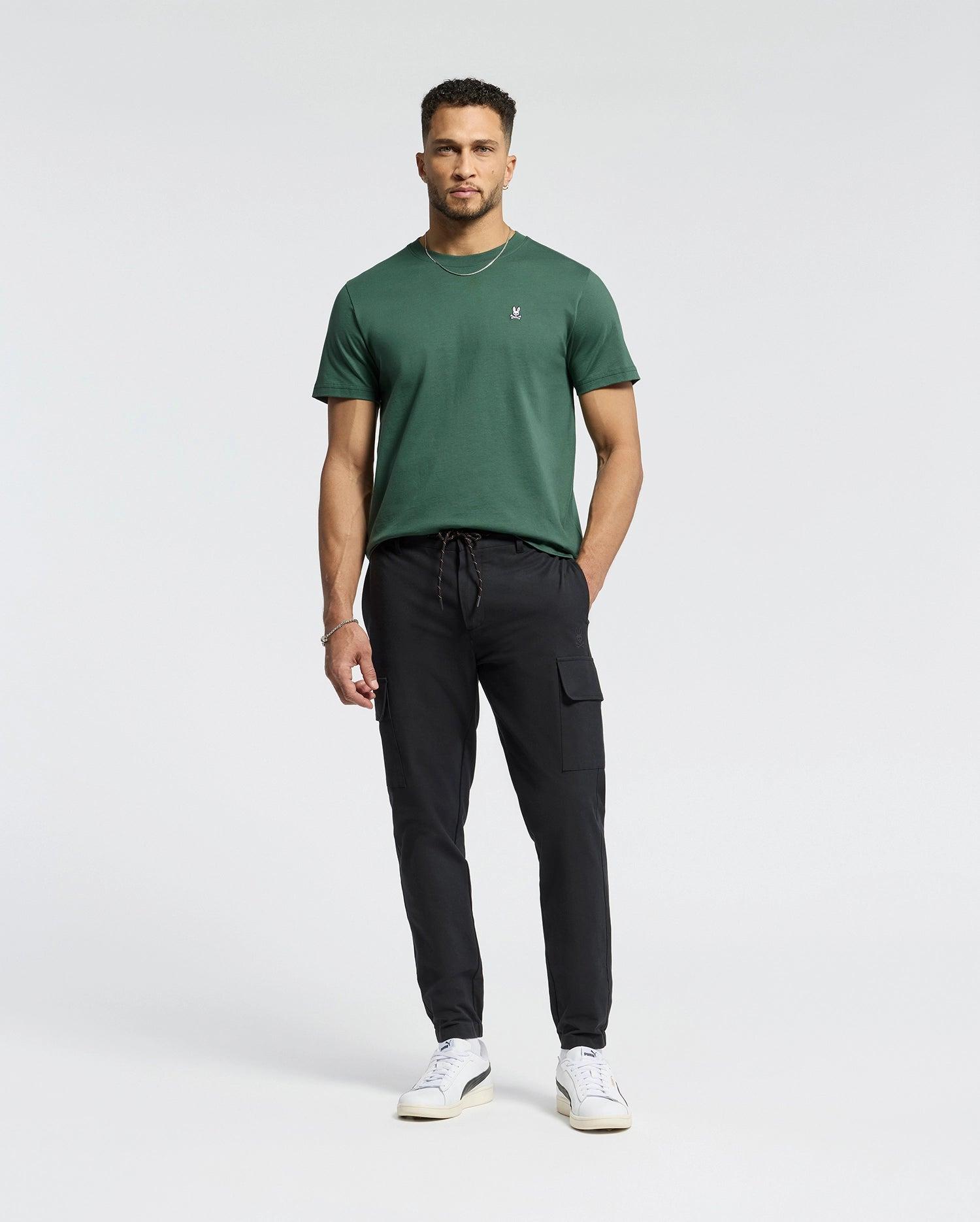 MENS CLASSIC CREW NECK TEE - B6U014F200 Male Product Image