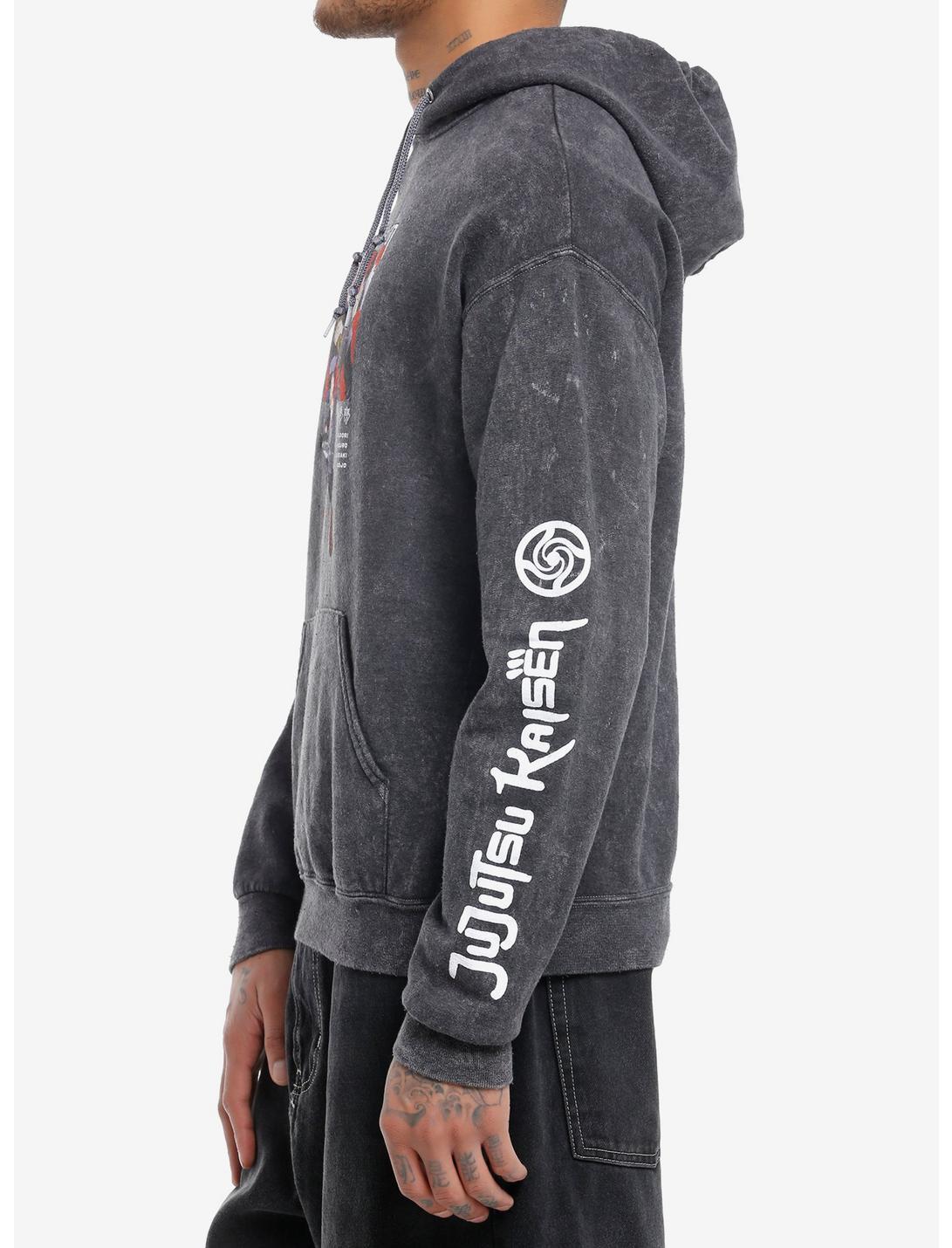 Jujutsu Kaisen First Years & Gojo Dark Wash Hoodie Product Image