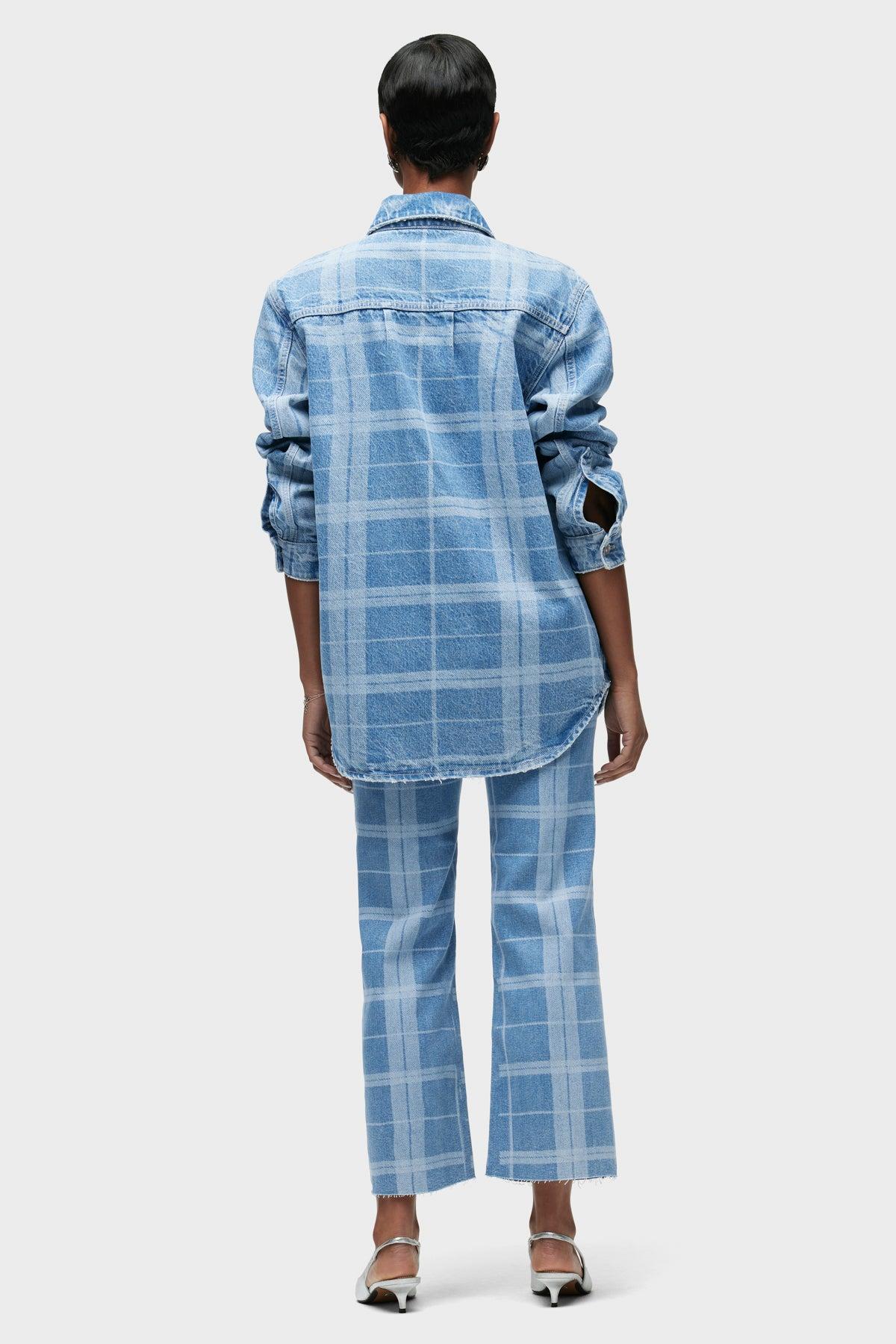 Rosie High-Rise Wide Leg Ankle Jean Female Product Image