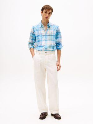 Regular Fit Madras Shirt Product Image