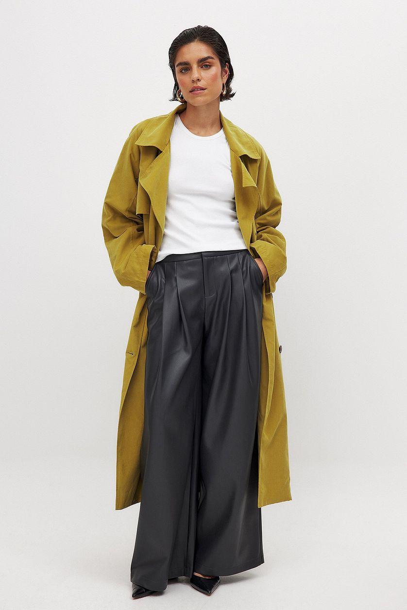 Double Breasted Belted Trenchcoat Product Image