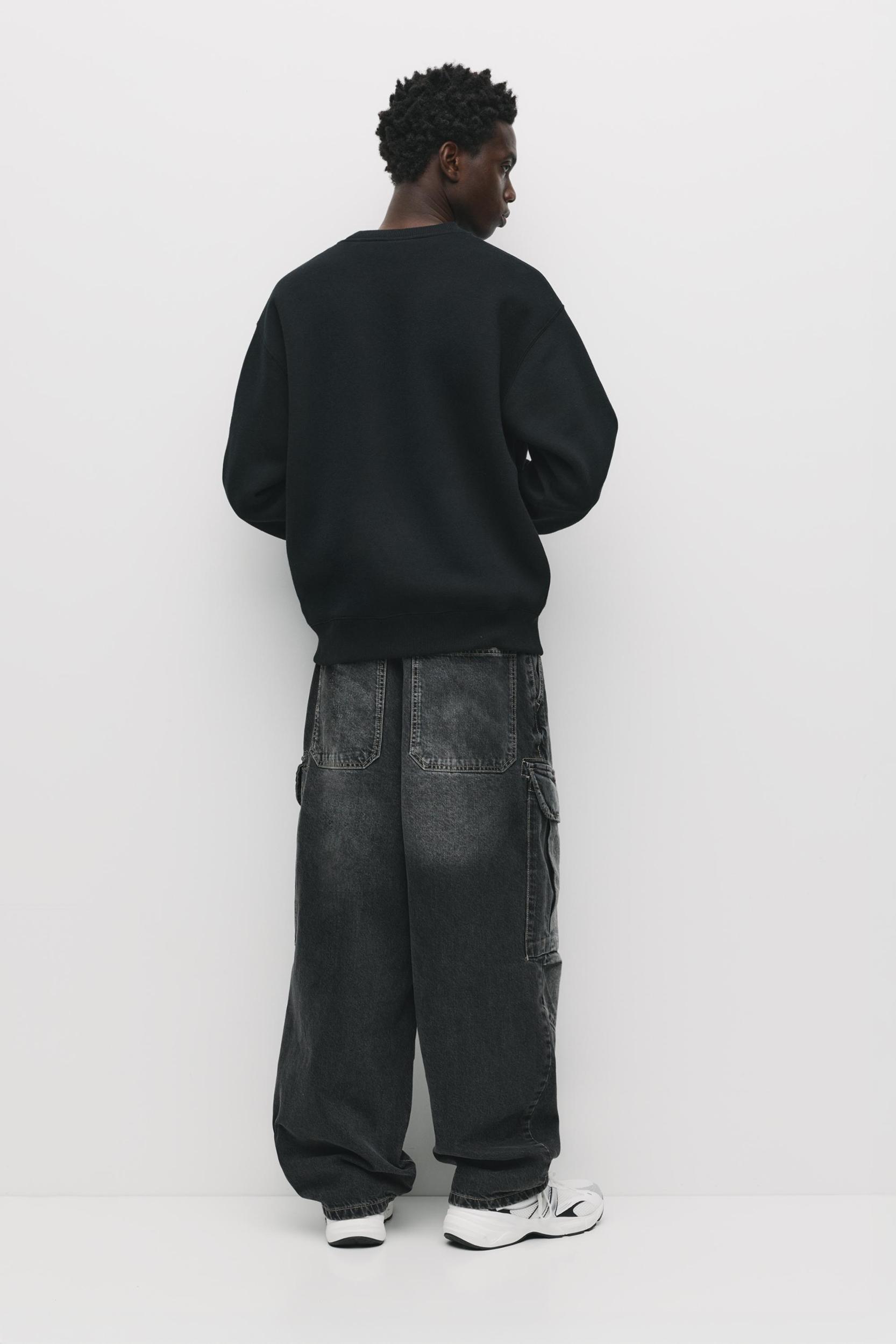 abercrombie kids Kids' NYC Buildings Graphic Hoodie Product Image