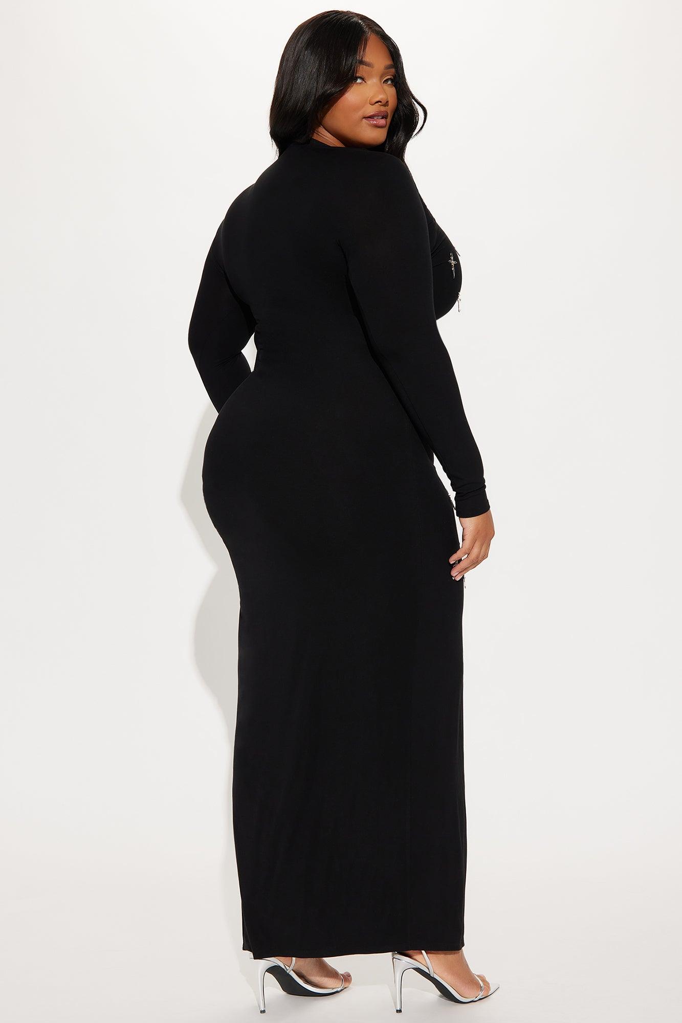 Tanya Hardware Maxi Dress - Black Product Image