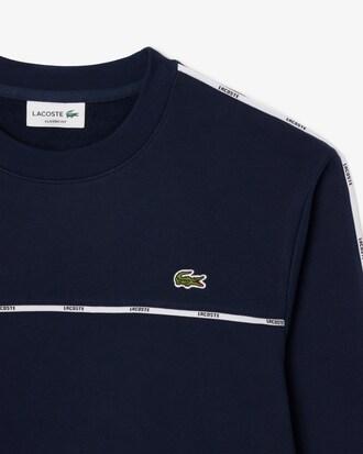 Logo Trim Fleece Sweatshirt Product Image