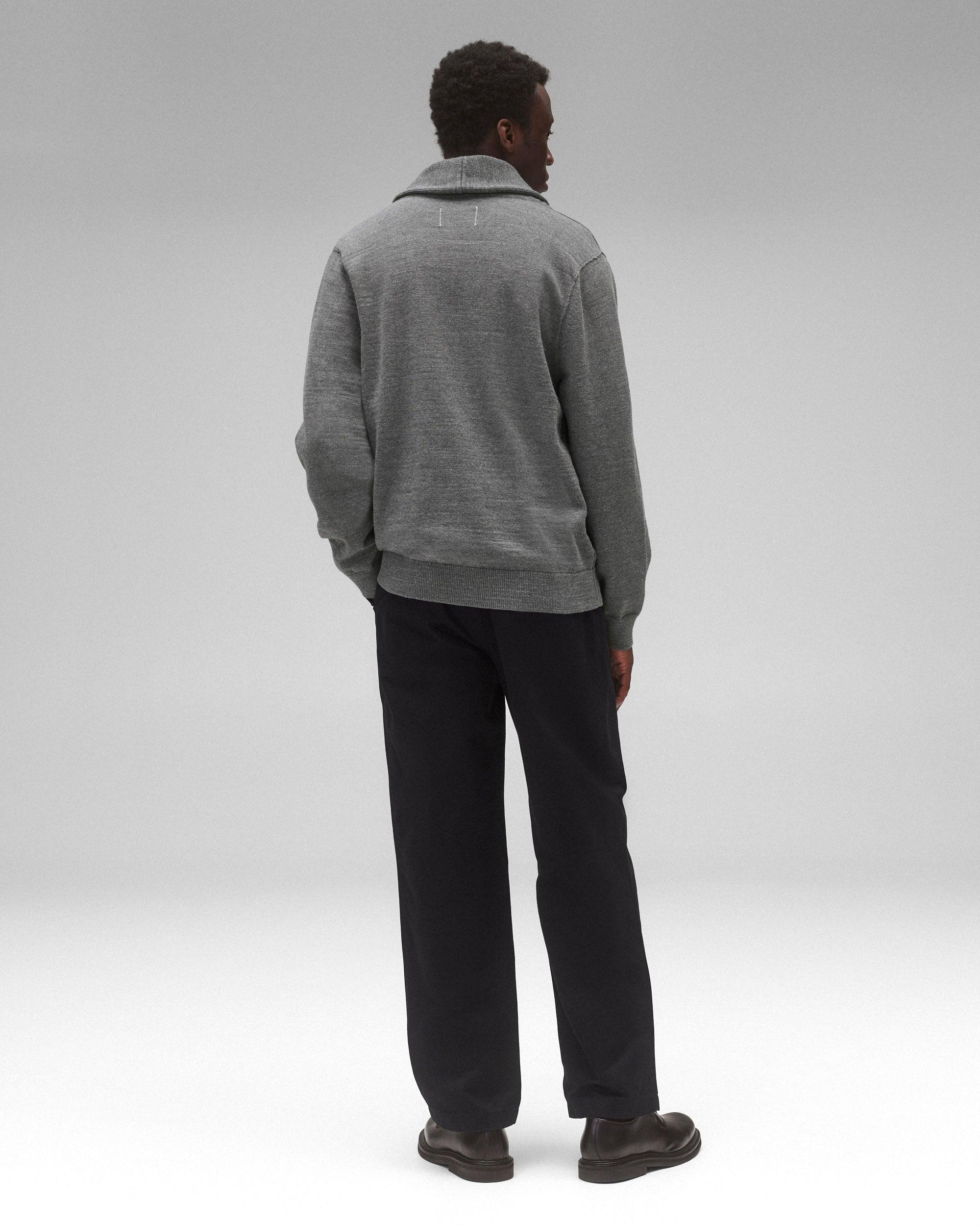 Cotton Slub Laurel Shawl Cardigan Male Product Image