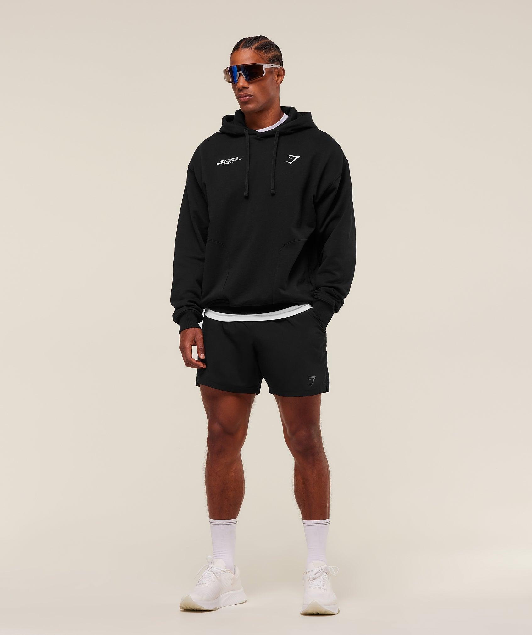 Gymshark Conditioning Club Hoodie - Black Male Product Image