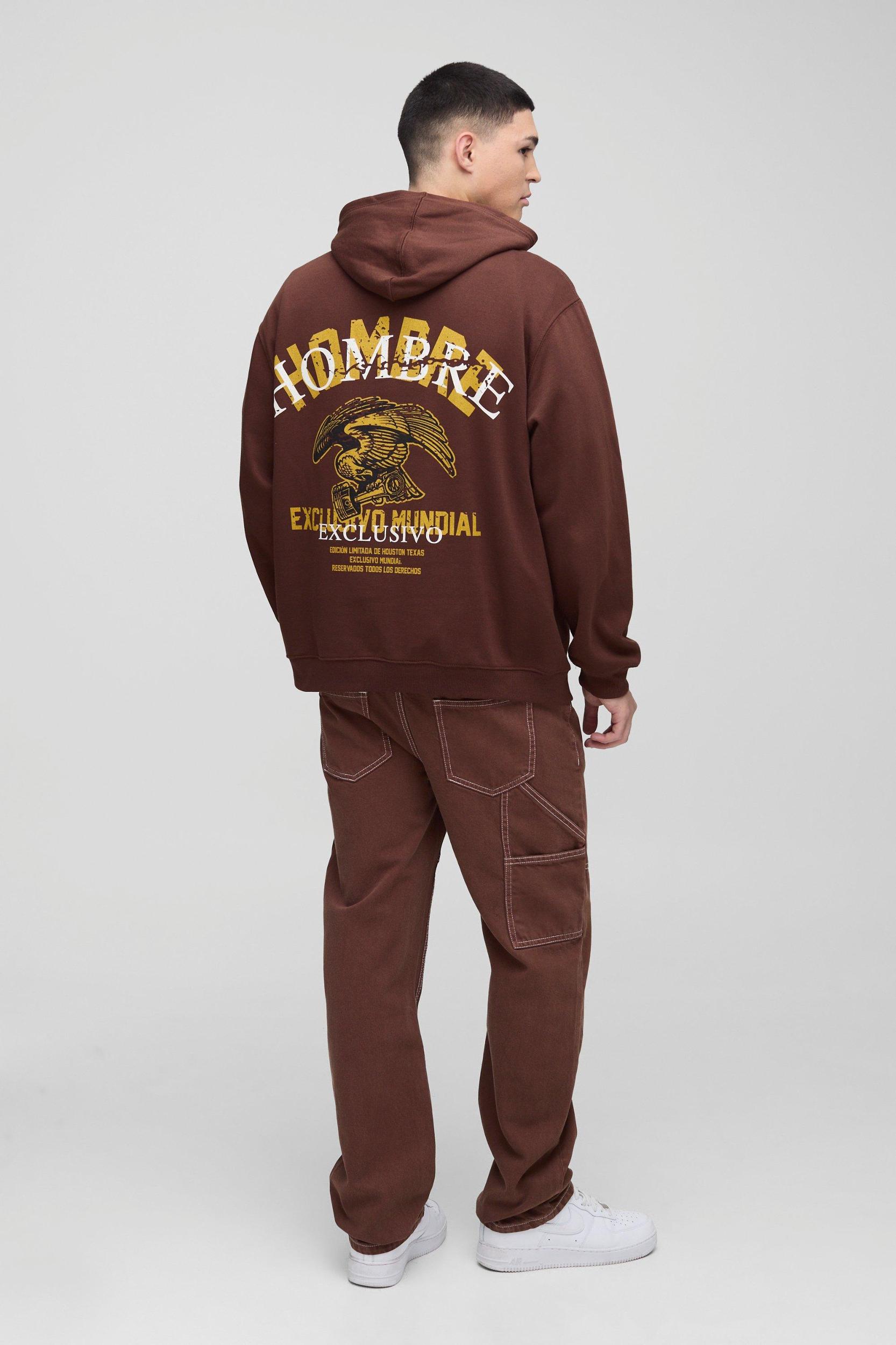 Straight Leg Contrast Stitch Denim Jeans | boohooMAN USA Product Image