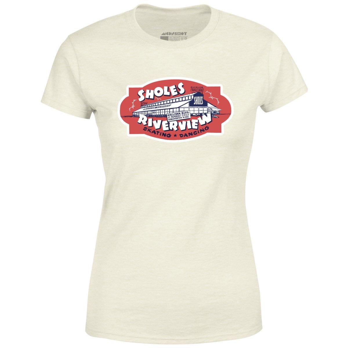 Sholes Riverview - Dorchester, MA - Vintage Roller Rink - Women's T-Shirt Female Product Image