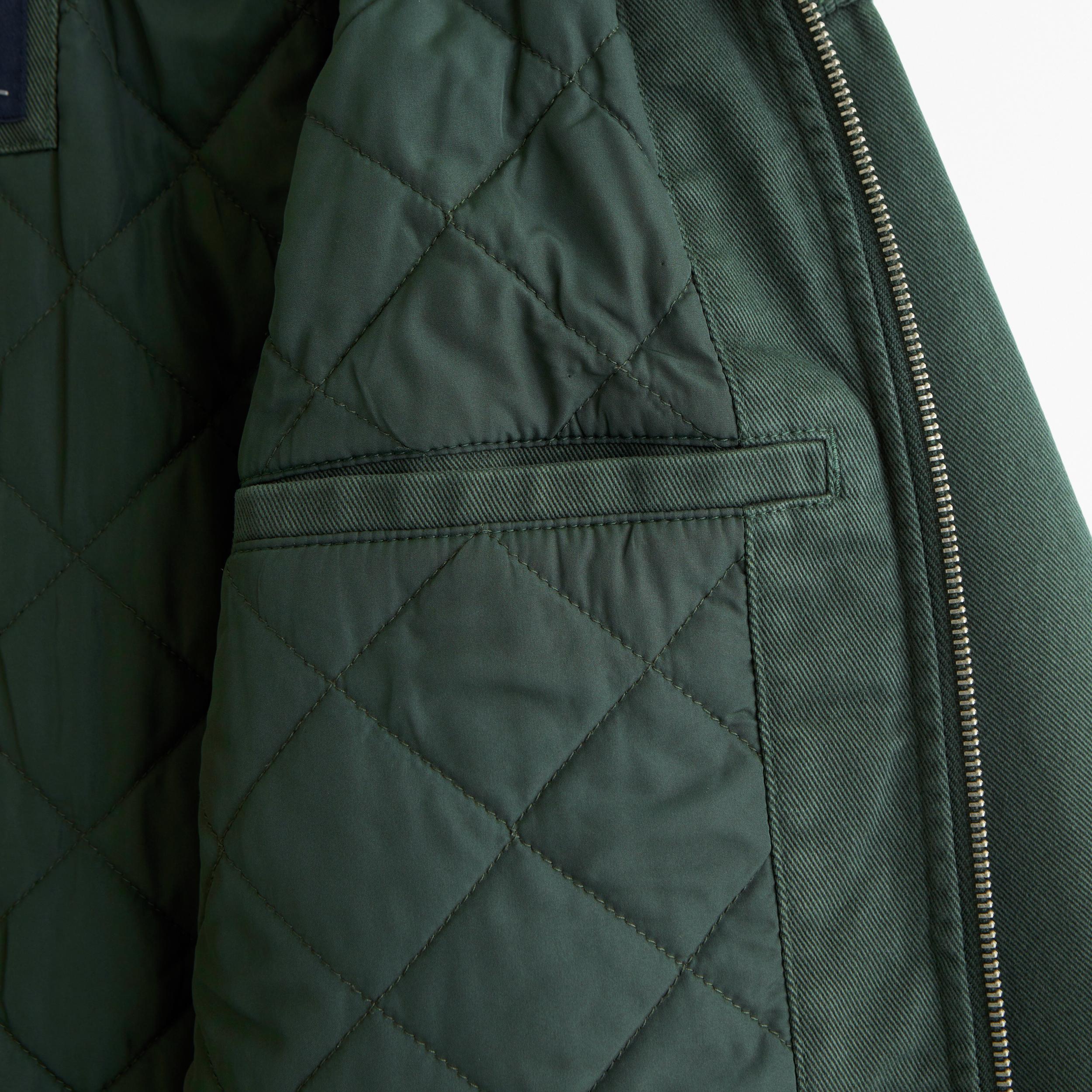 Cropped Zip Workwear Jacket Product Image