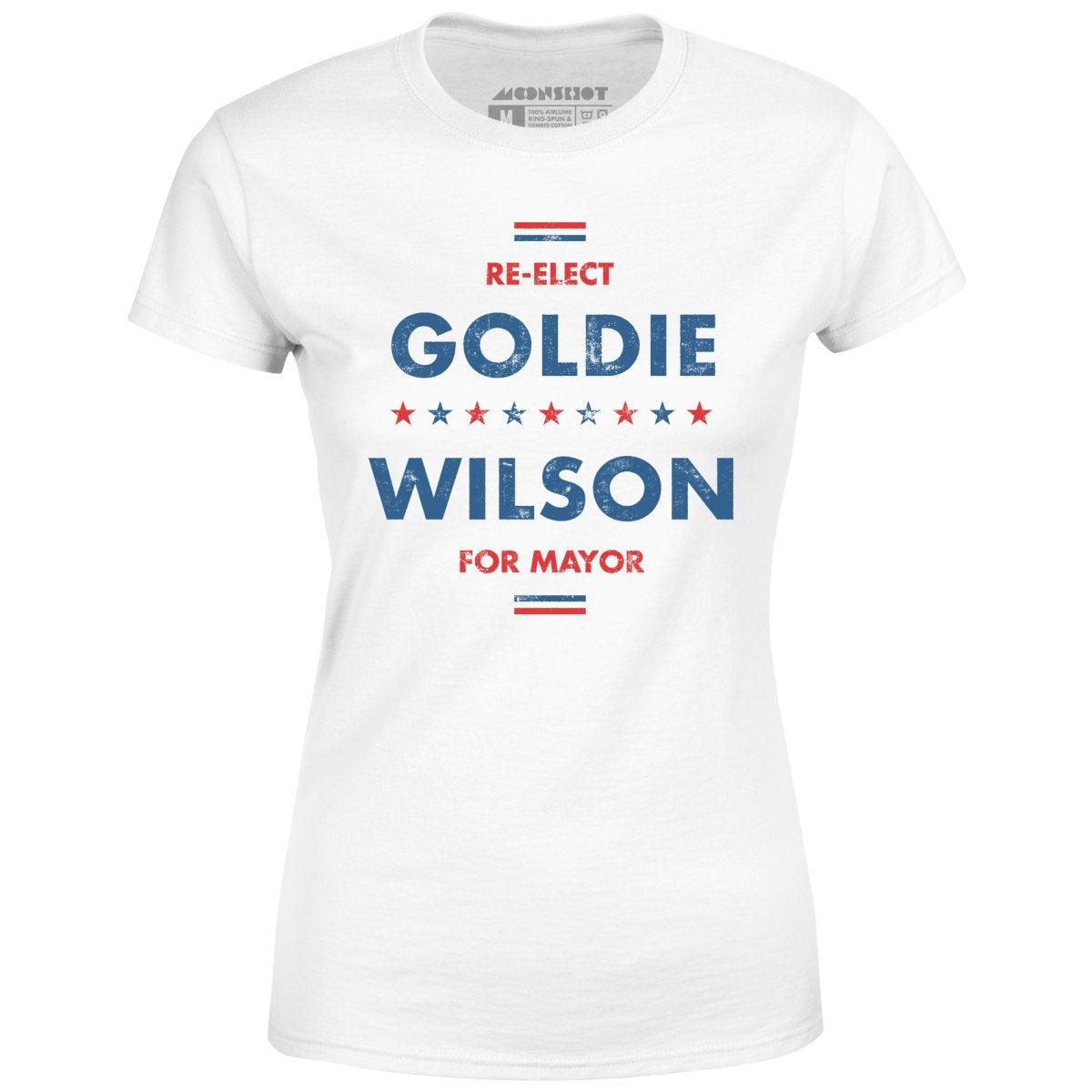 Re-Elect Goldie Wilson - Women's T-Shirt Female Product Image