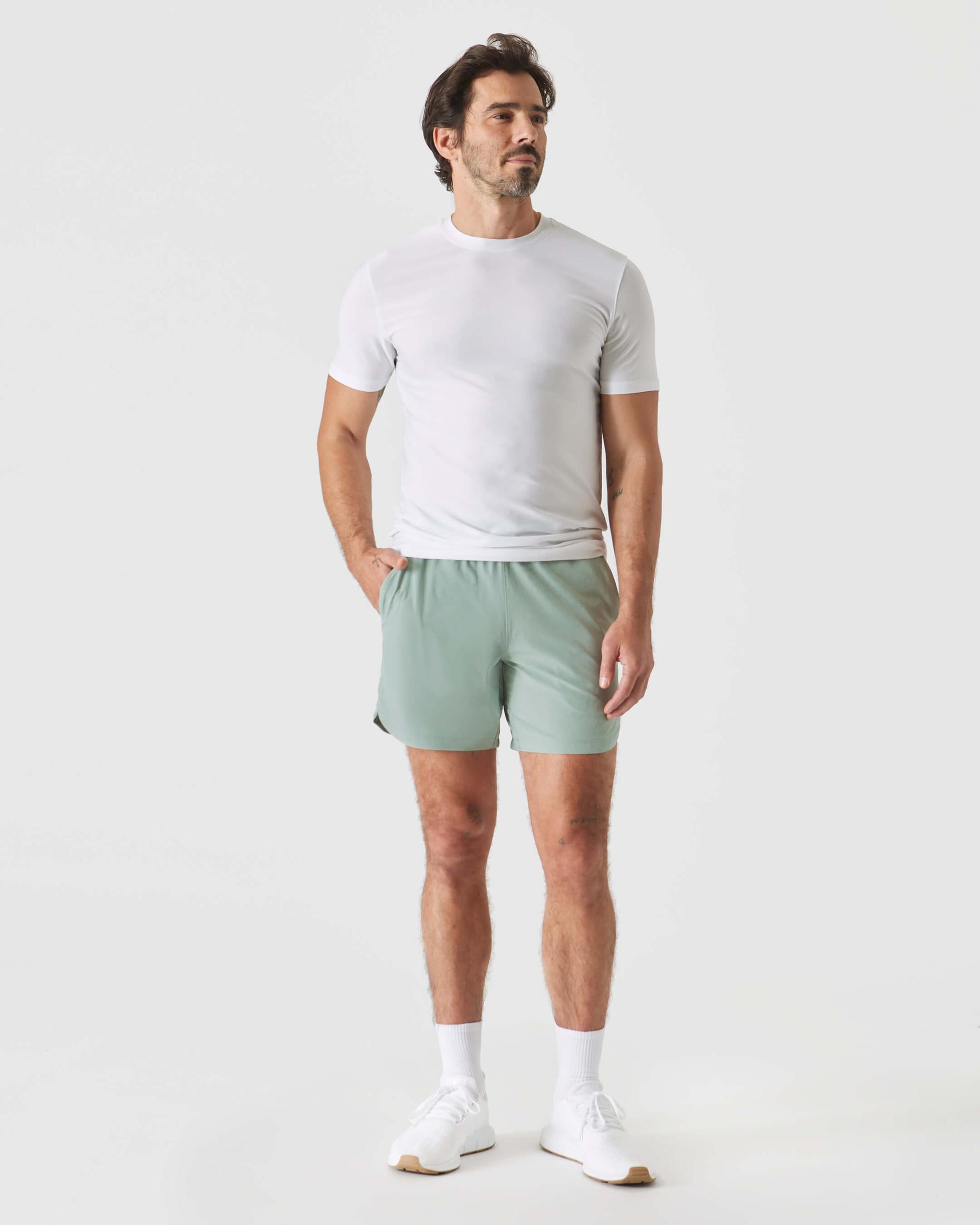7" Slate Green Active Training Shorts 2.0 Product Image