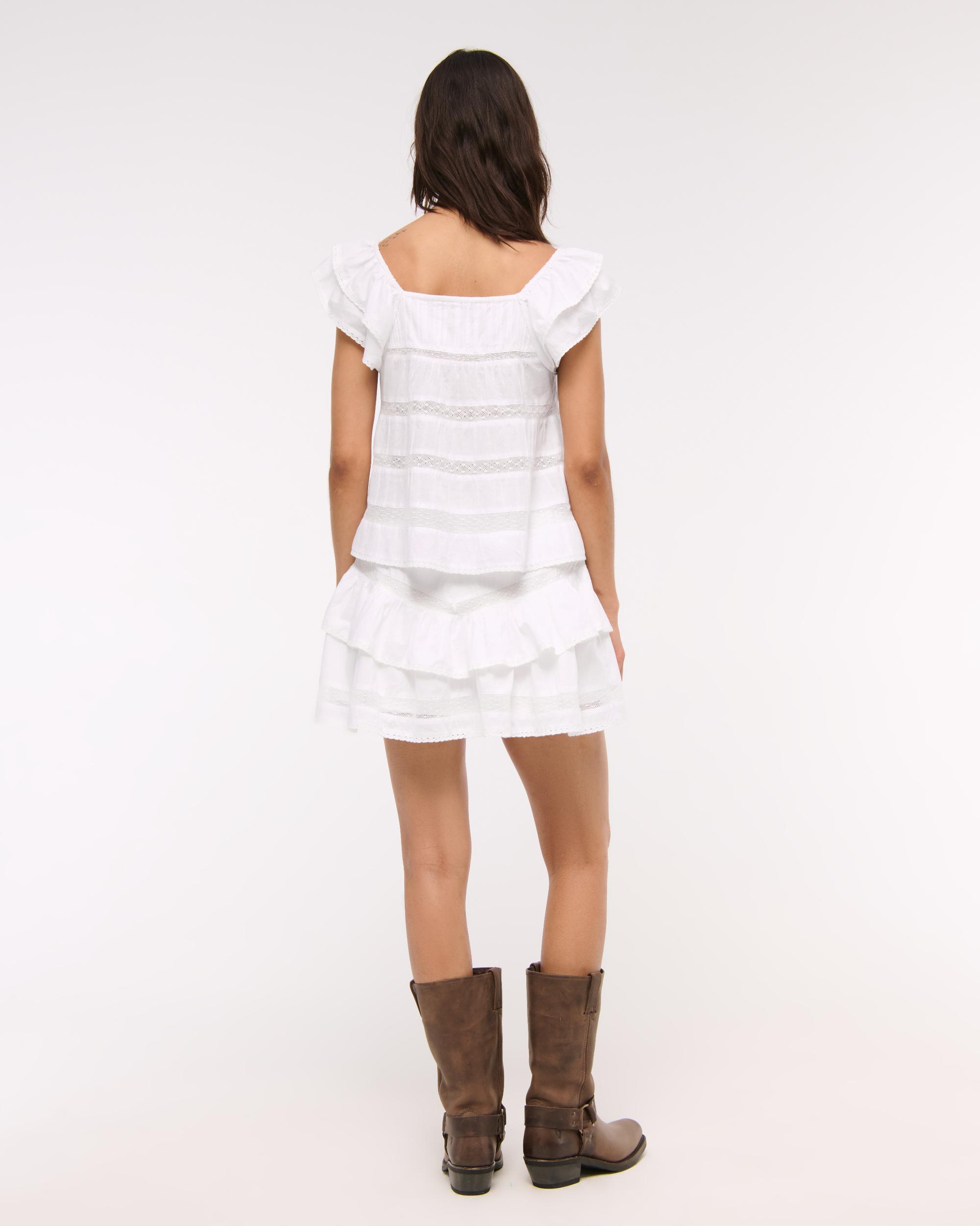 Ruffle Babydoll Top Product Image