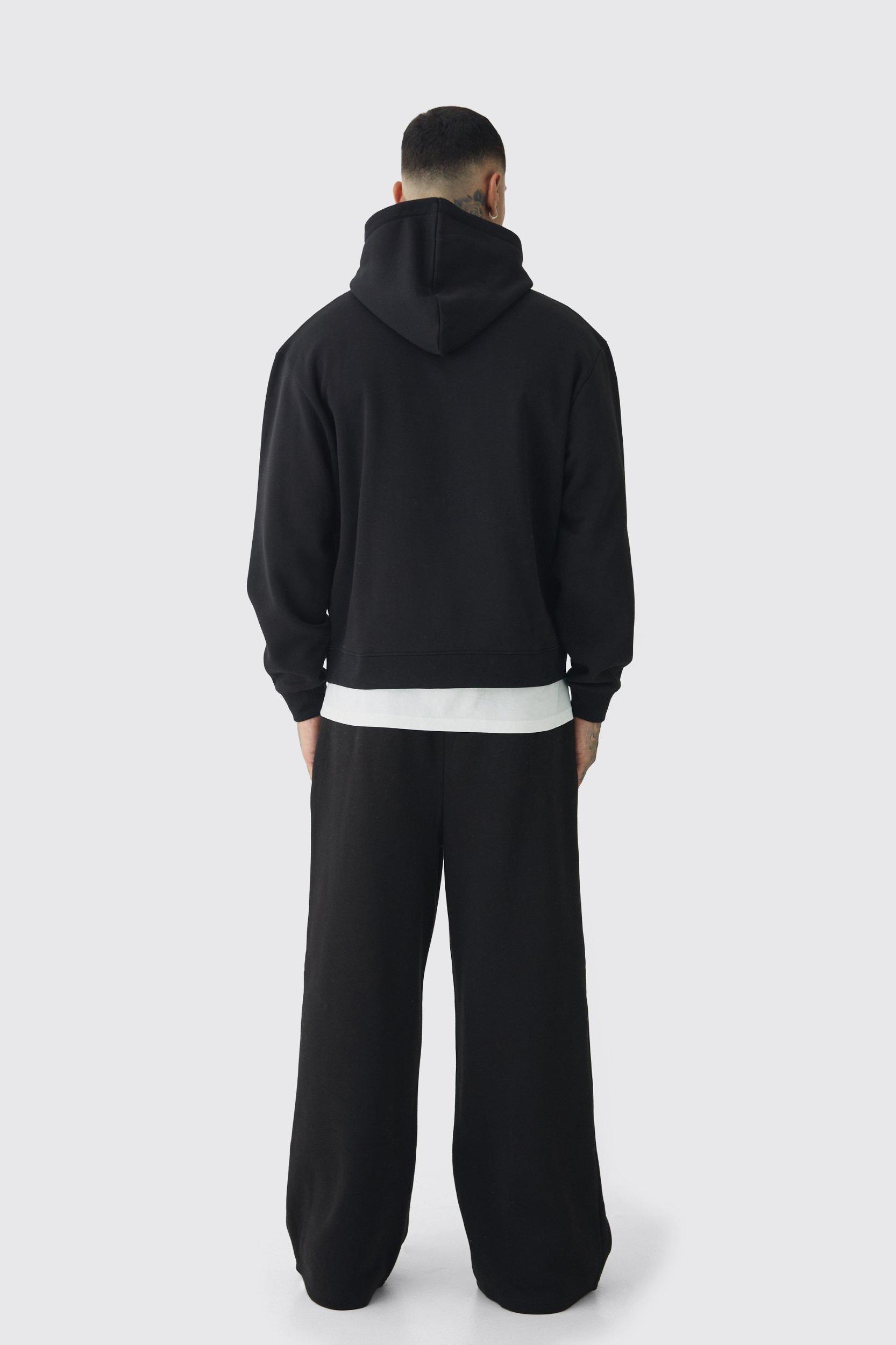Tall Basic Extreme Wide Leg Sweatpants | boohooMAN USA Product Image