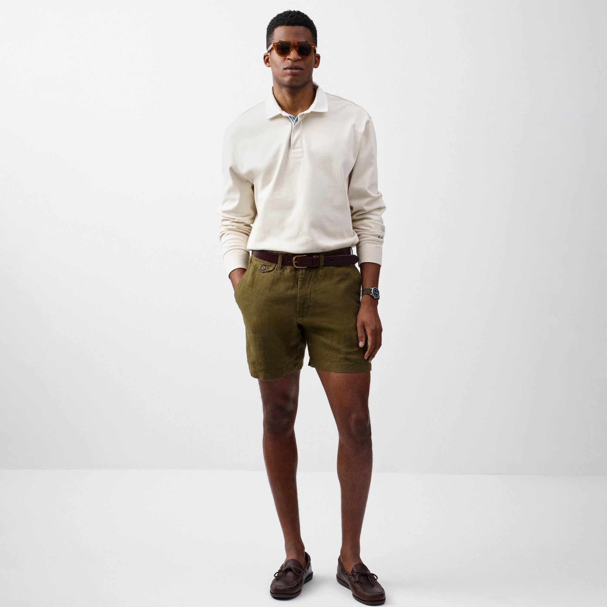 7" linen short Product Image