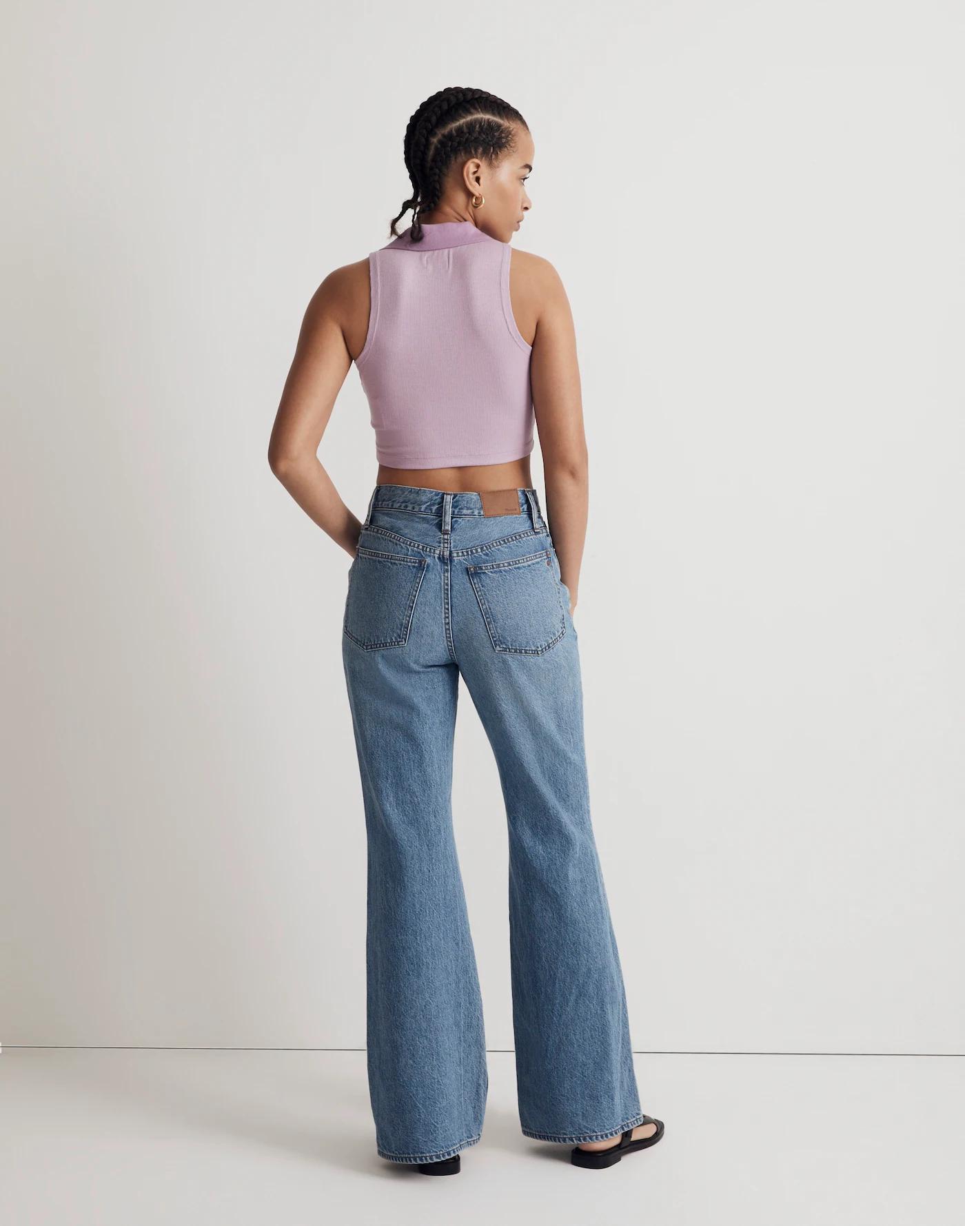 Polo Crop Tank Top Product Image