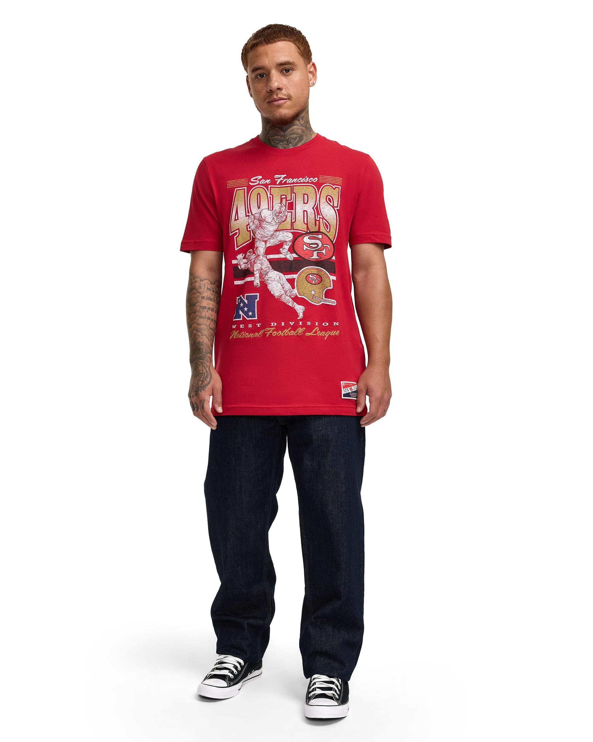 New York Rangers Throwback Distress T-Shirt Male Product Image