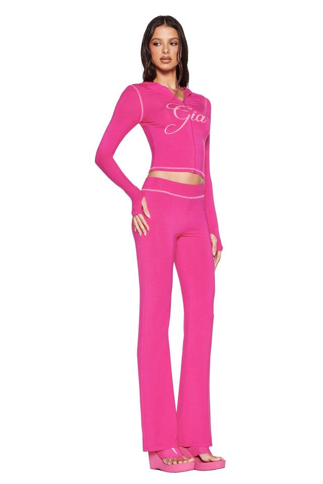 BLARE TRACKPANT - HOT PINK Product Image