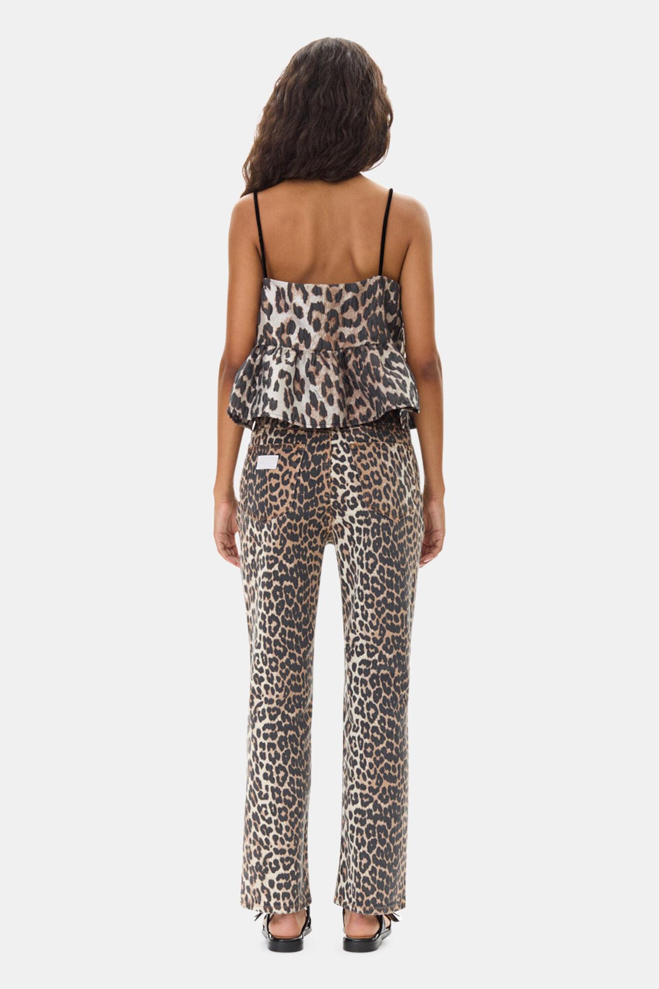 Leopard 3D Jacquard Top Product Image