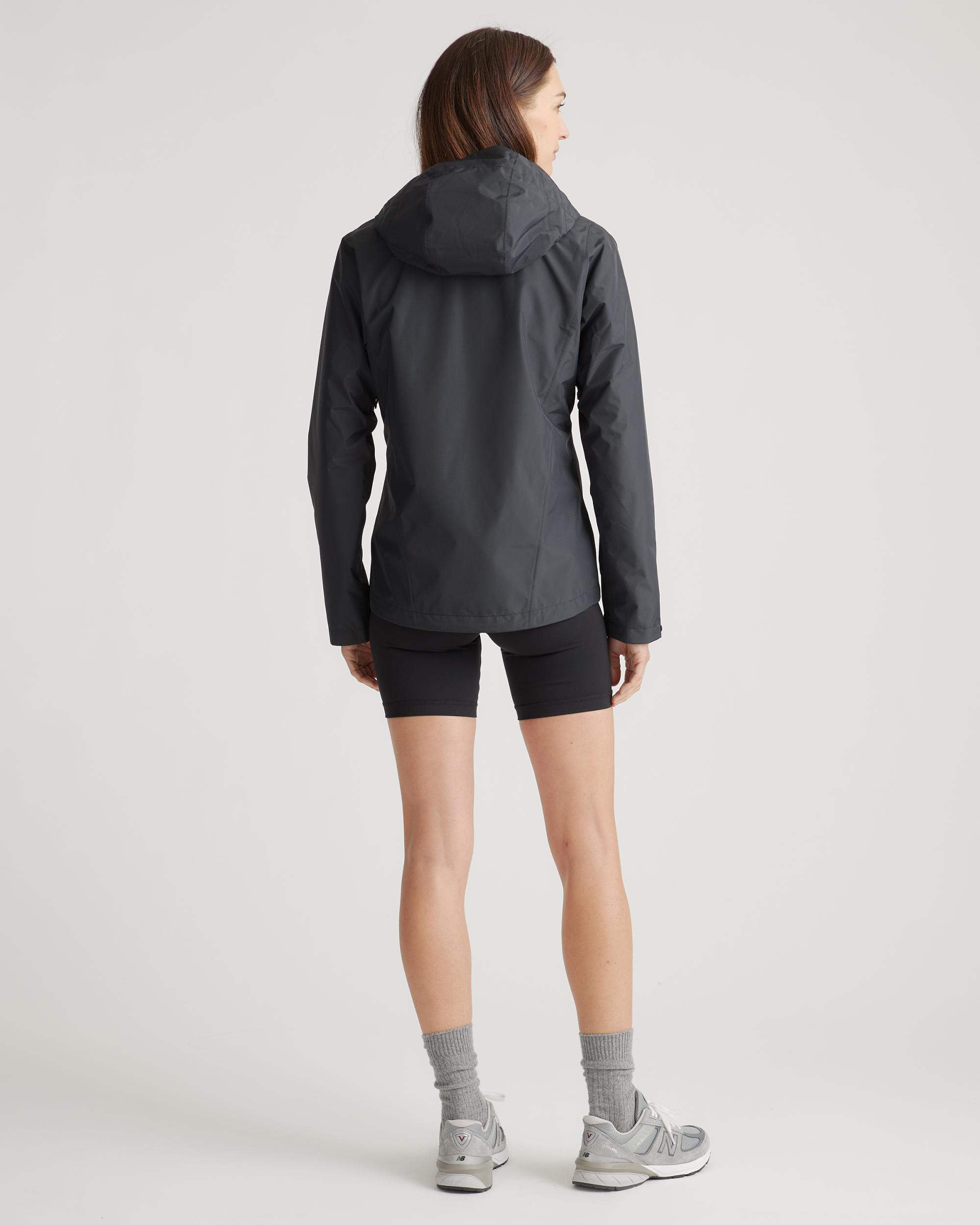 Quince | Women's Weatherproof Short Rain Shell Jacket Polyester/Recycled Polyester Blend Product Image