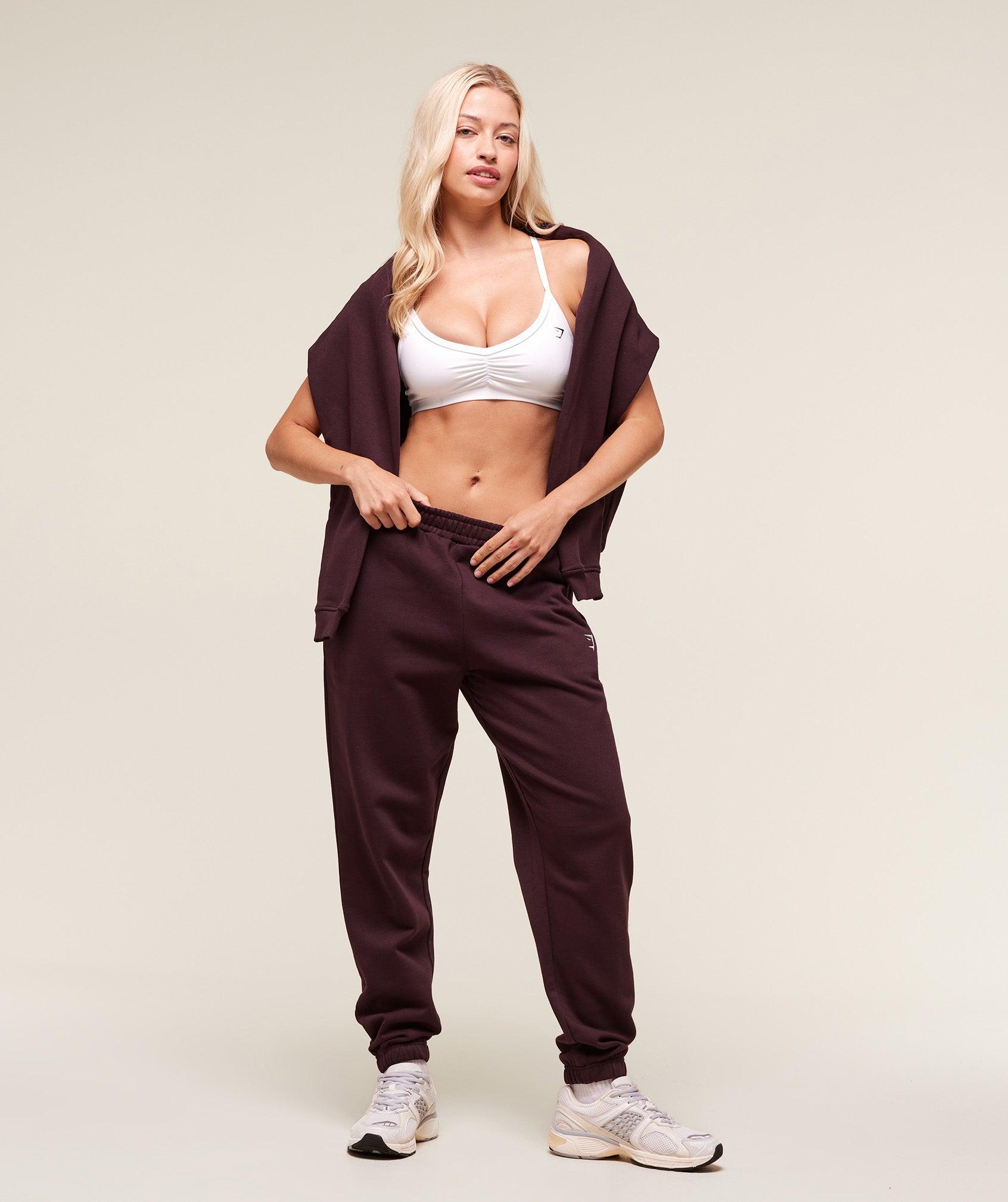 Gymshark Training Fleece Joggers - Cherry Purple Female Product Image