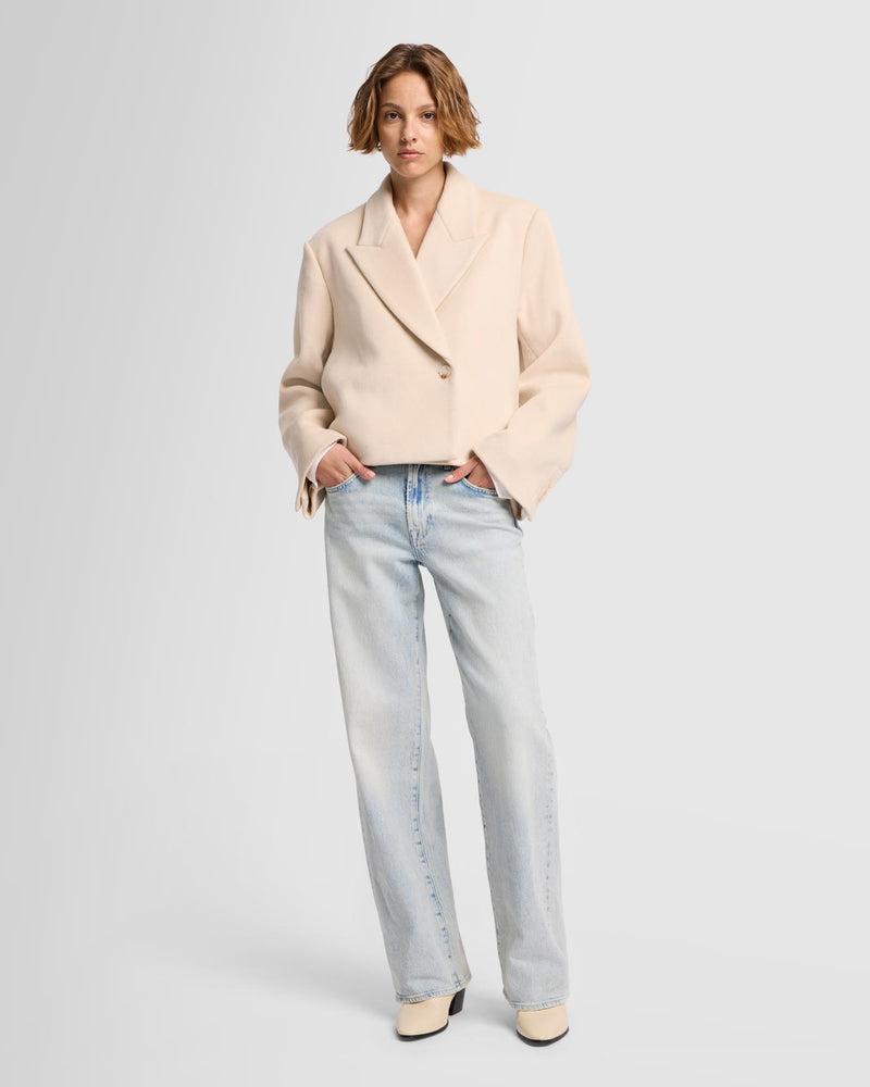 Cropped Wool Jacket Product Image